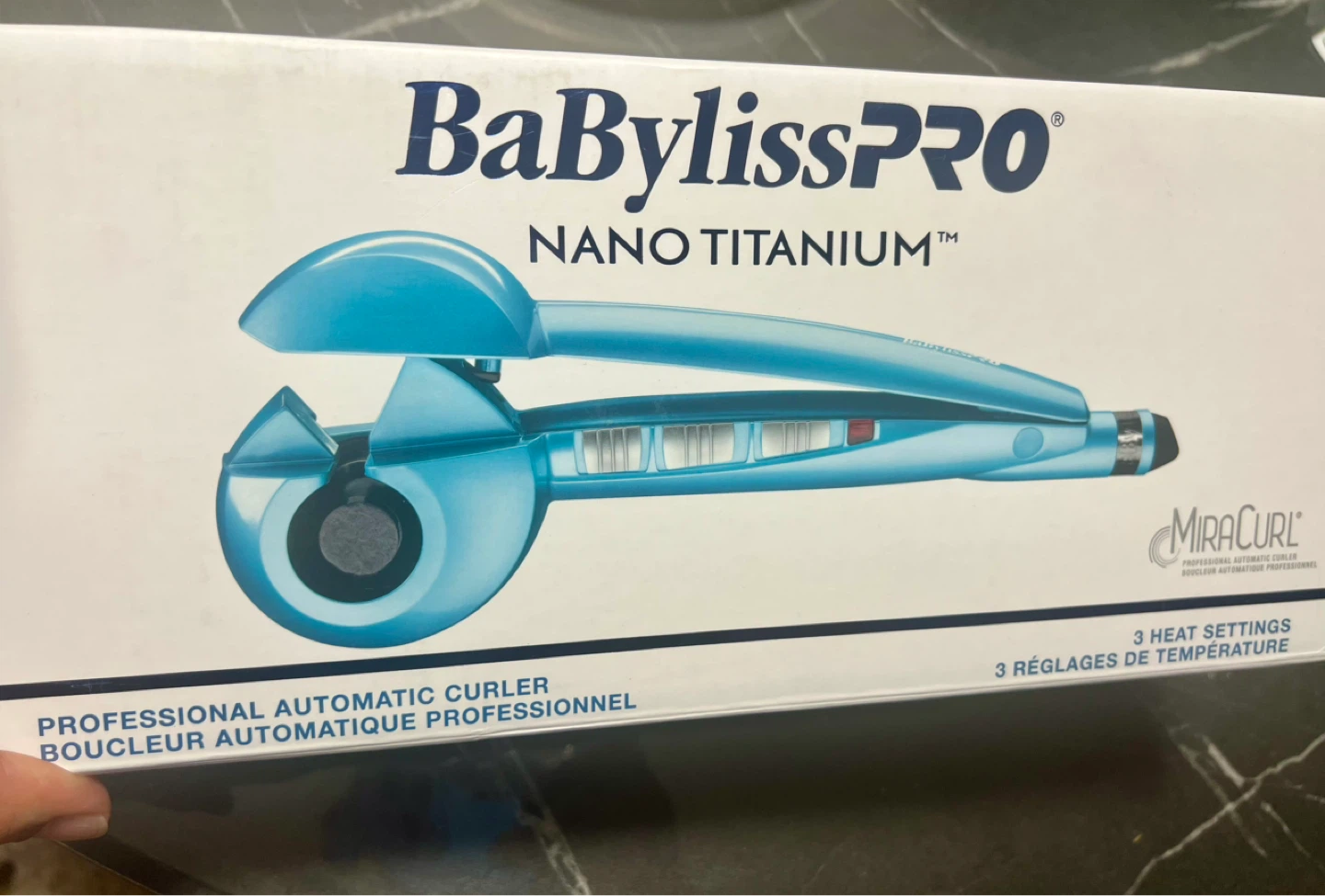 BaBylissPRO Nano Titanium MiraCurl Professional Automatic Curler