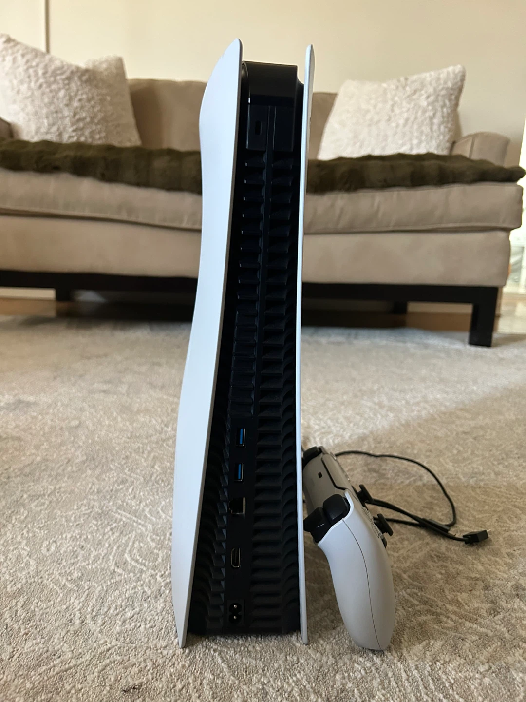 Sony PlayStation 5 Console with Controller and Cables - photo 4