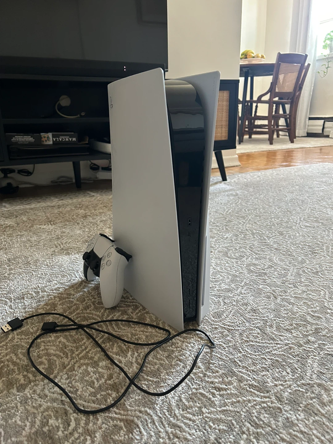 Sony PlayStation 5 Console with Controller and Cables - photo 2
