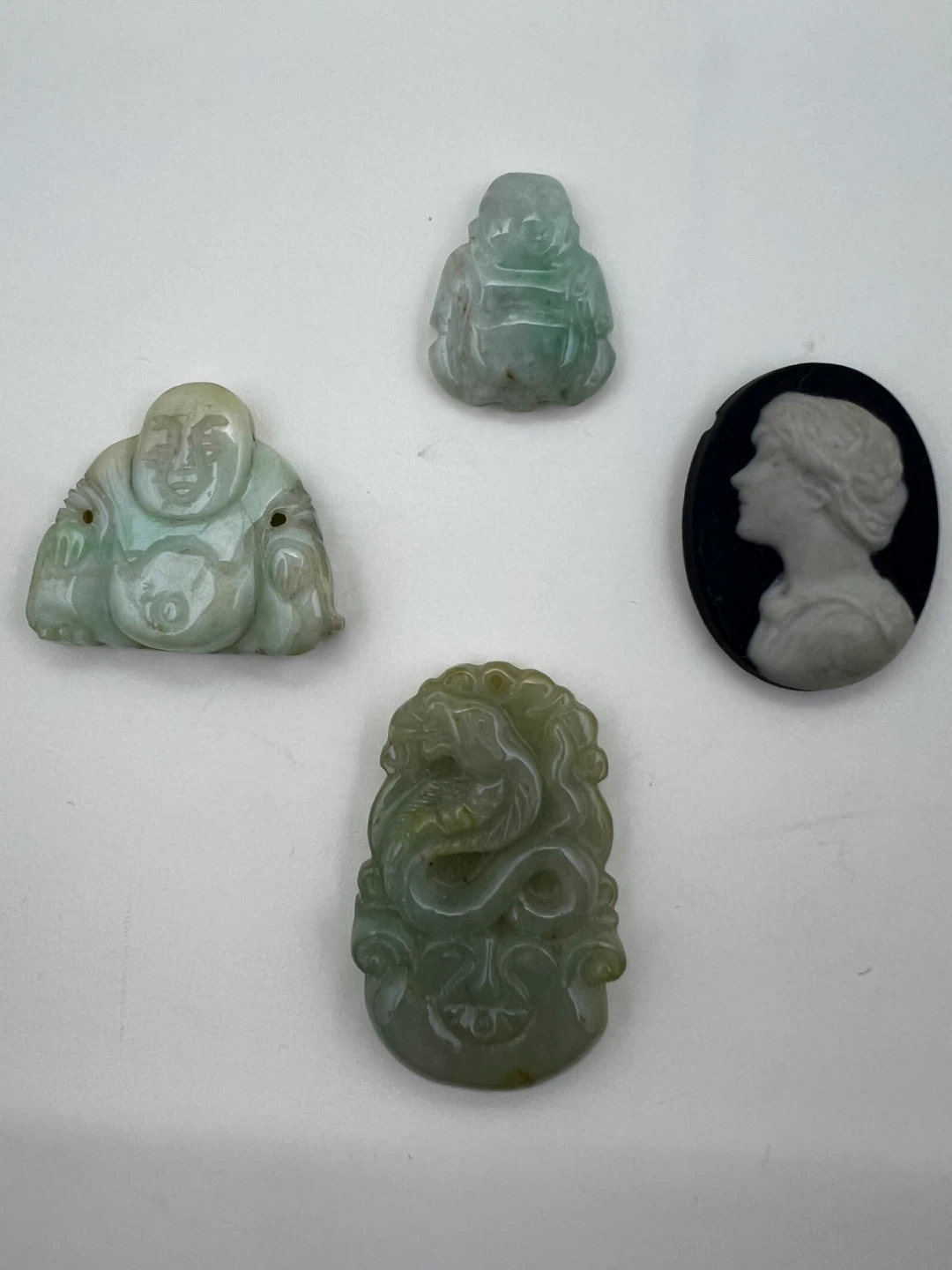 Collection of Vintage Carved Pendants
