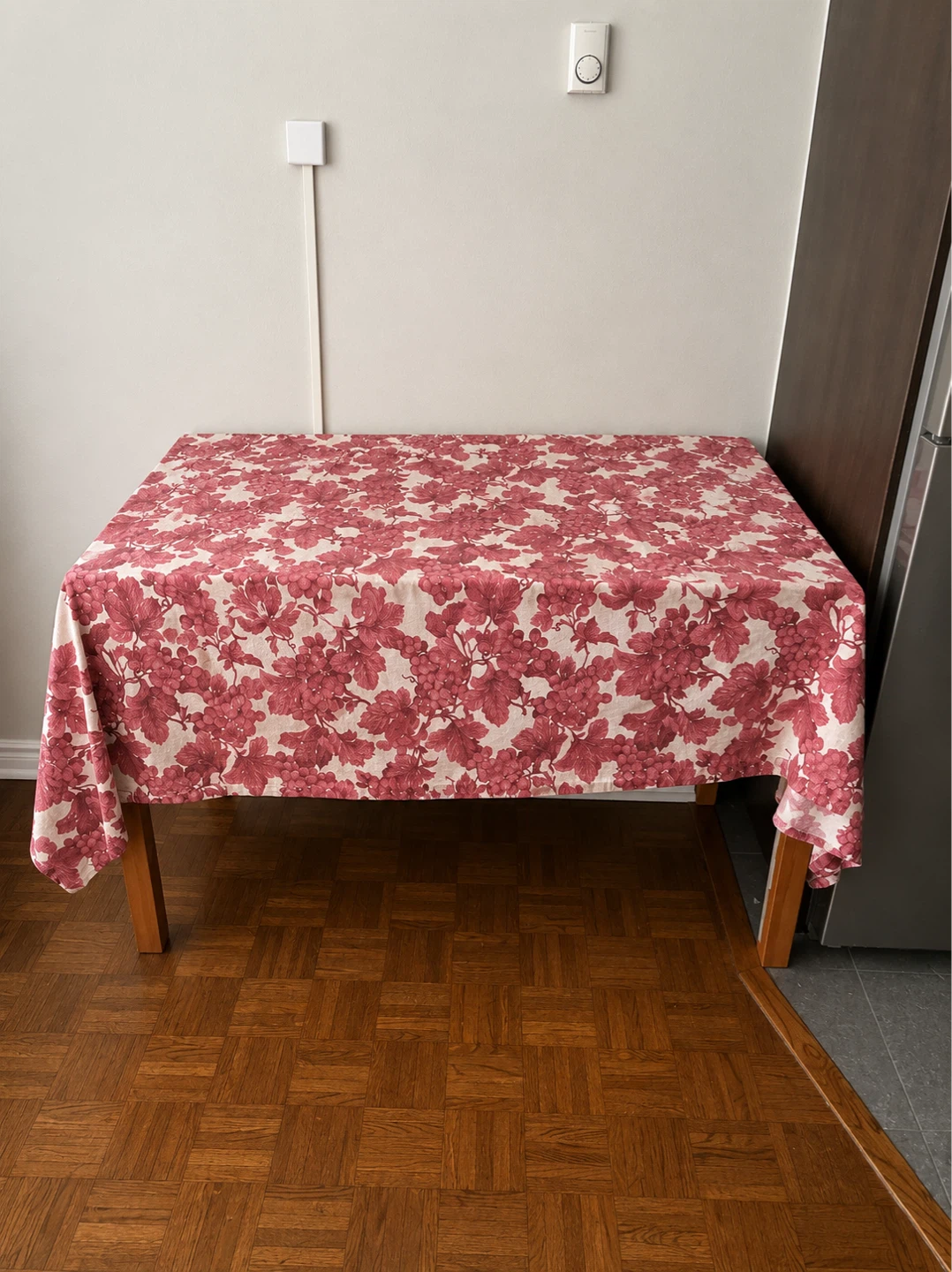 Table with a cloth