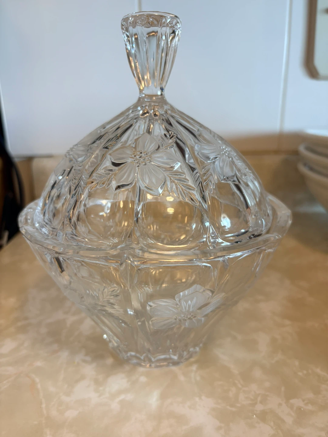 Anna Hütte Crystal Covered Candy Dish - photo 2