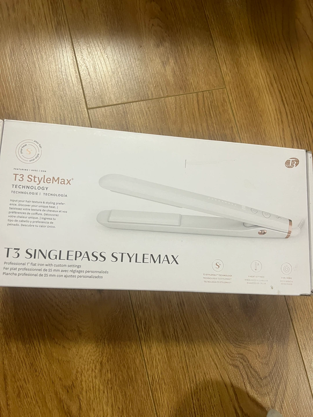 T3 Singlepass Stylemax 1" Flat Iron - White - photo 4