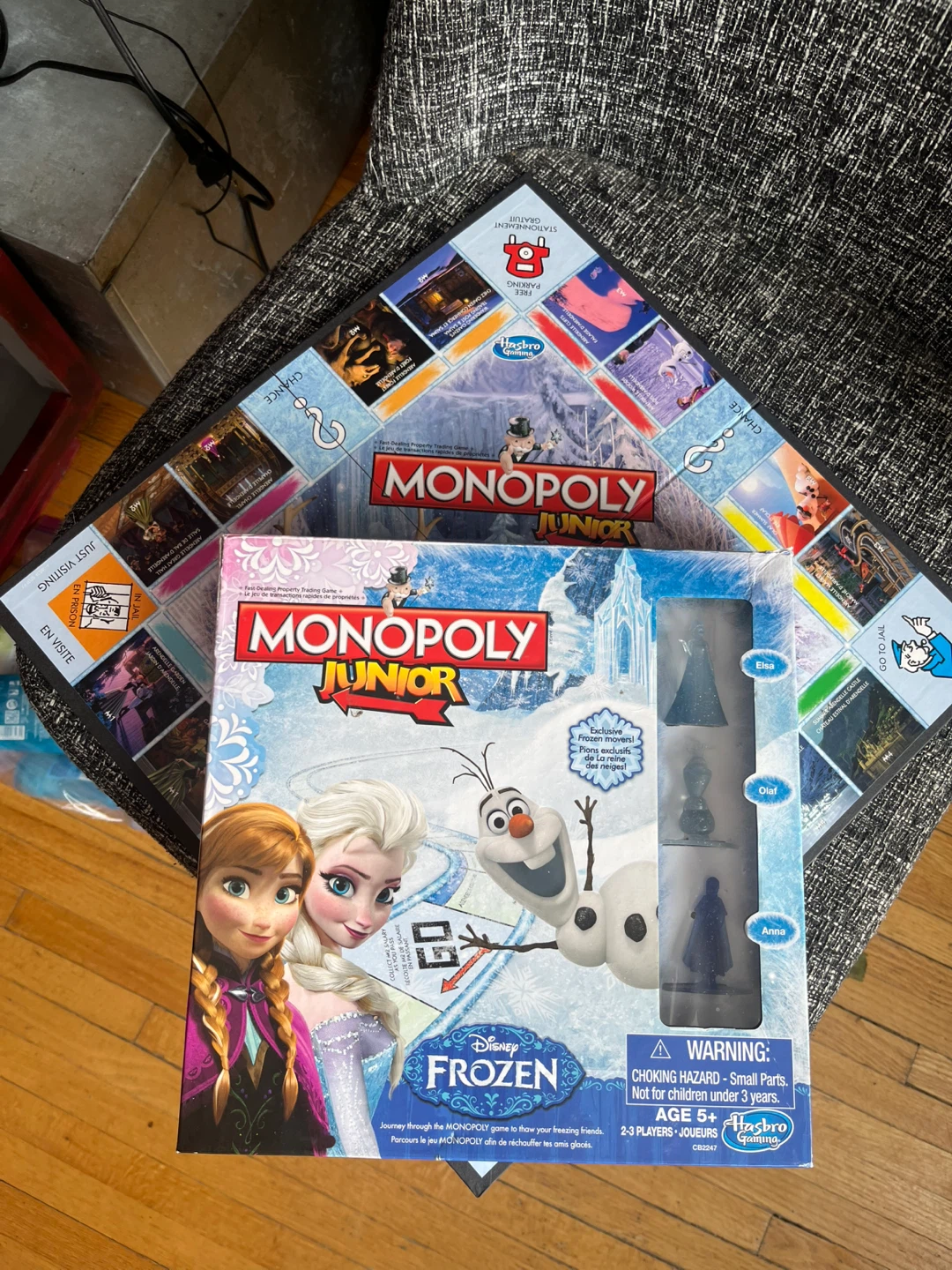 New Monopoly Junior Disney Frozen Edition Board Game
