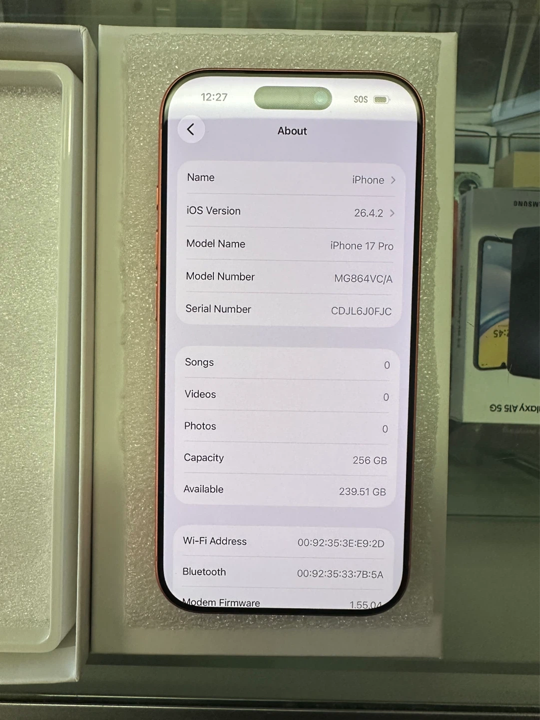 iPhone 17 Pro 256 GB Orange - photo 2