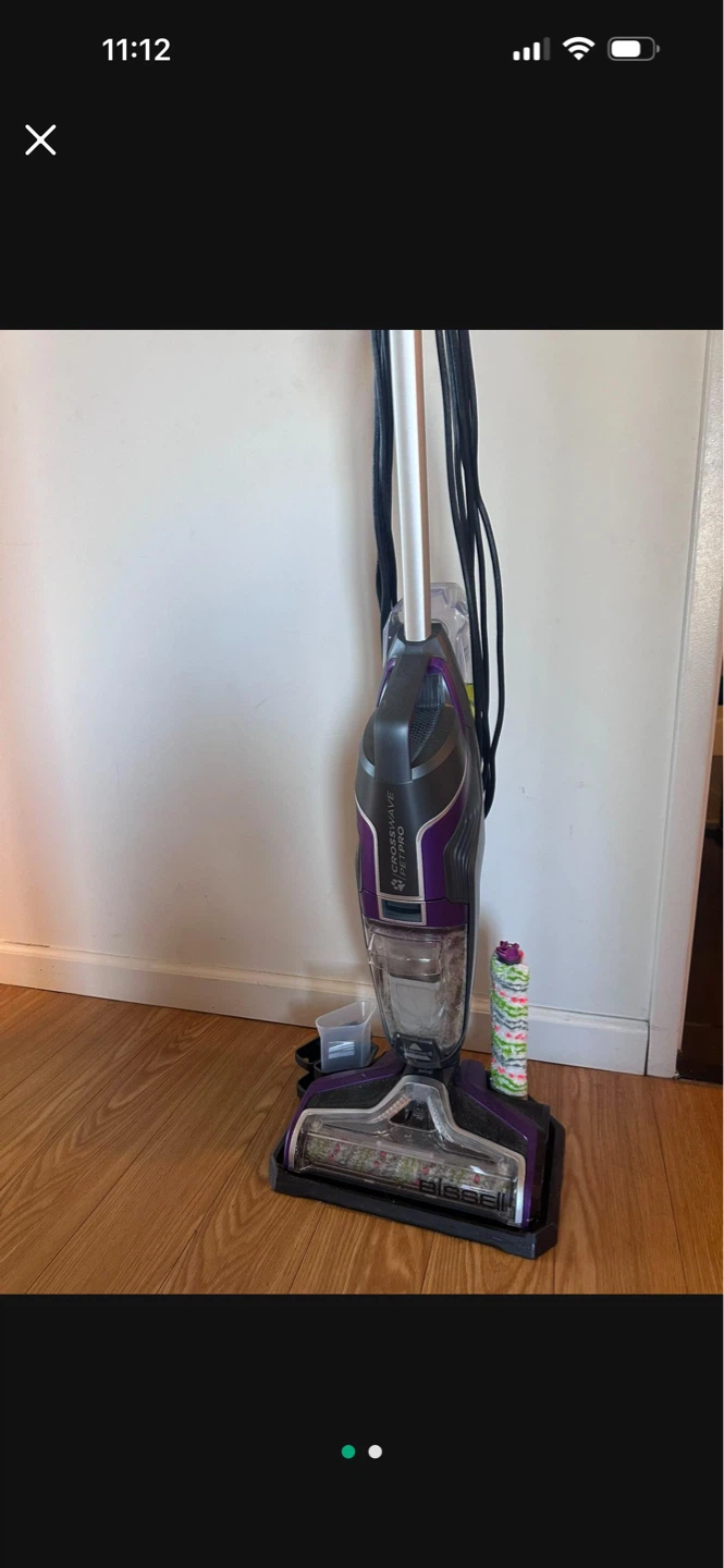 BISSELL CrossWave Pet Pro Multi-Surface Wet Dry Vac, Purple - photo 2