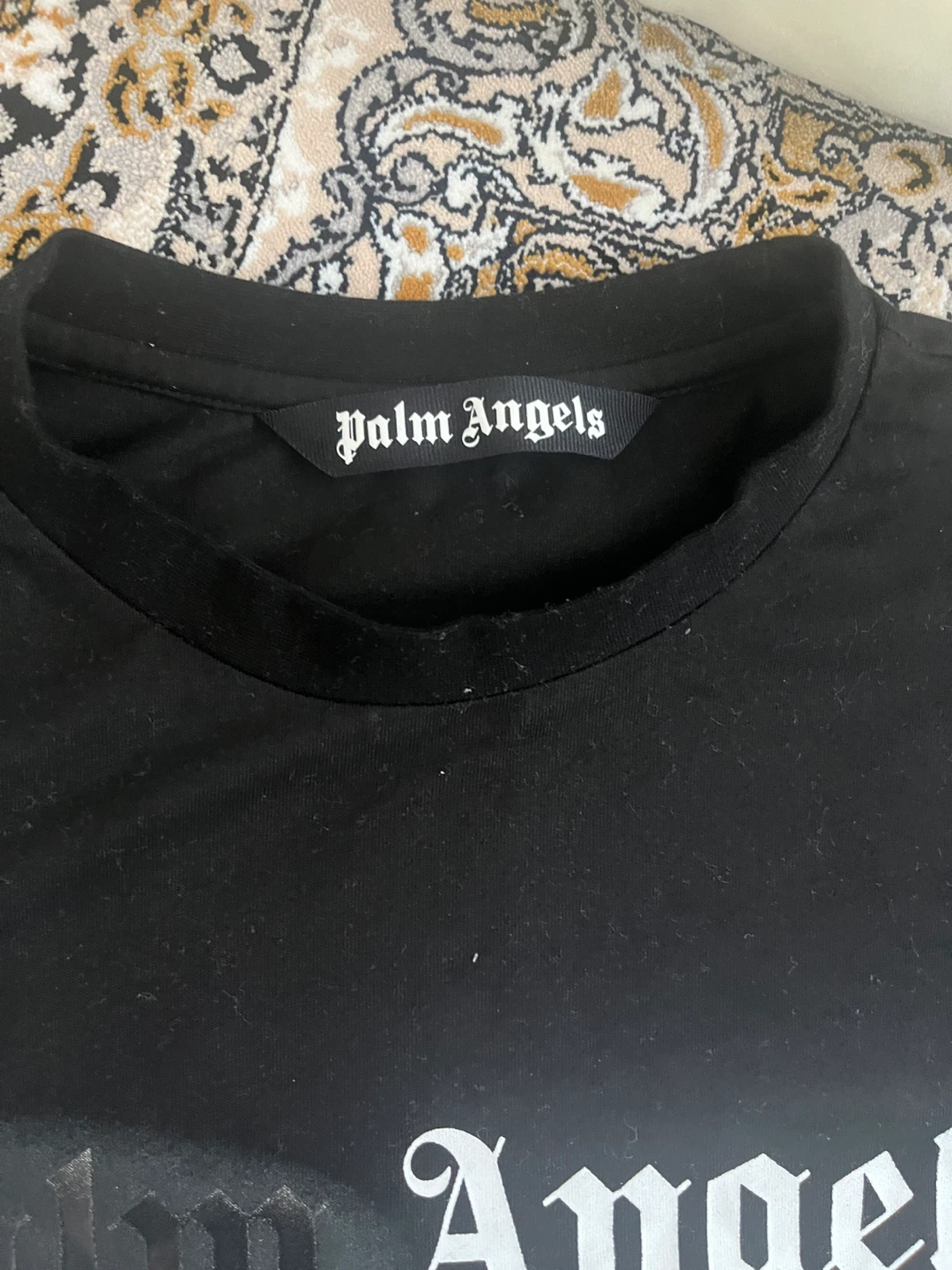 Palm Angels Black T-Shirt - photo 2
