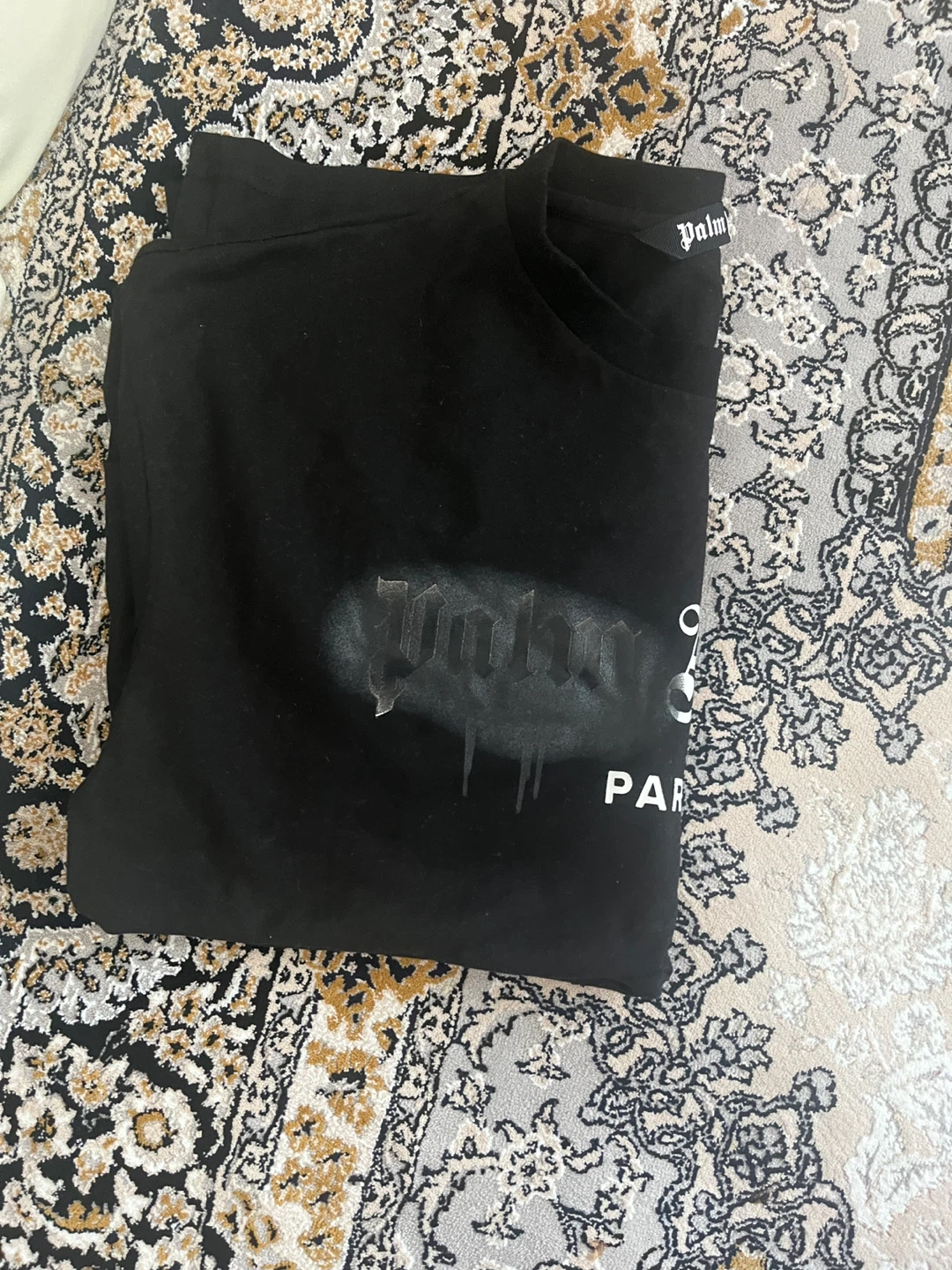 Palm Angels Black T-Shirt - photo 4