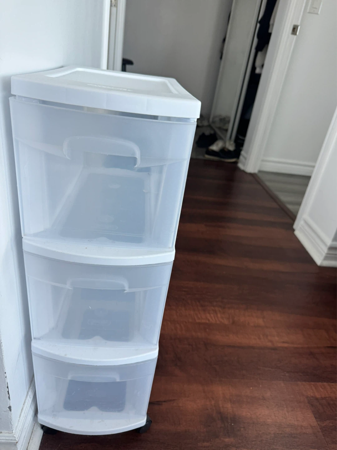 Sterilite 3 Drawer Plastic Rolling Cart - photo 4