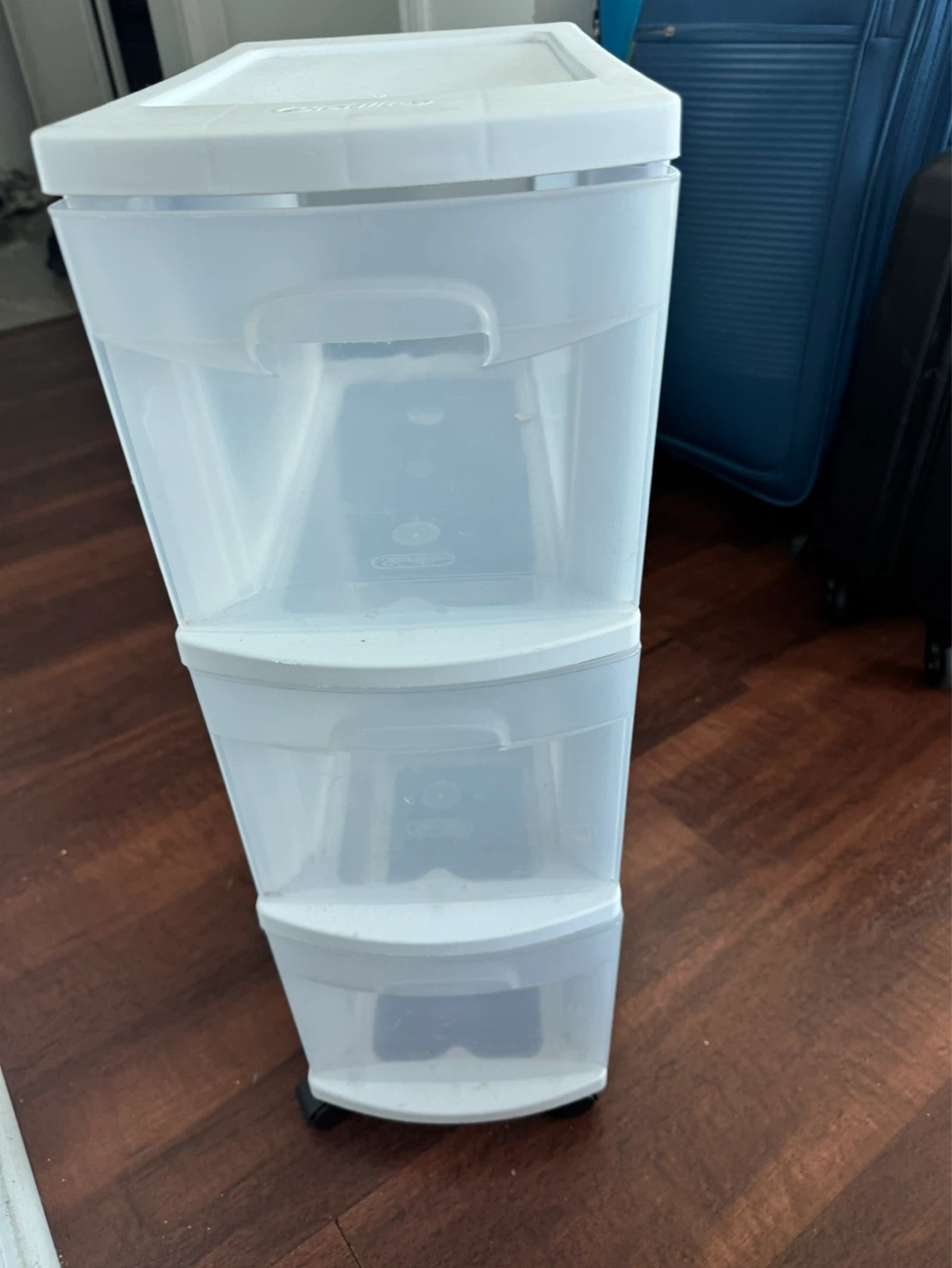 Sterilite 3 Drawer Plastic Rolling Cart - photo 3