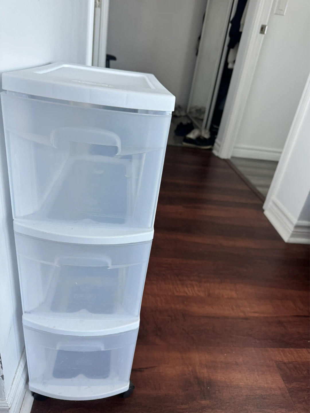 Sterilite 3 Drawer Plastic Rolling Cart - photo 5
