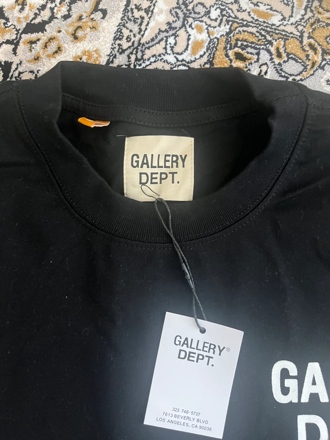 Gallery Dept. Black T-Shirt Size S - photo 2