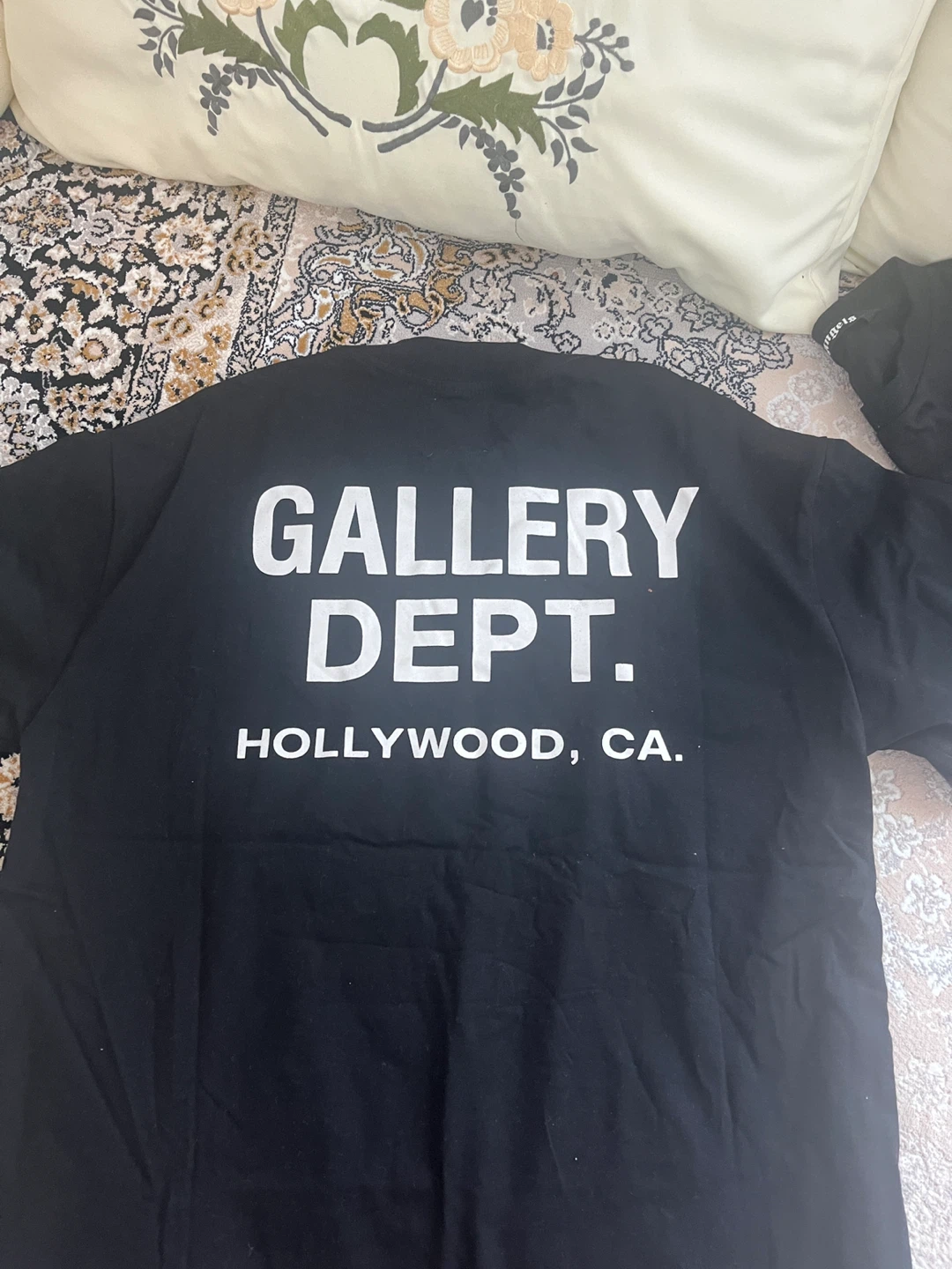Gallery Dept. Black T-Shirt Size S - photo 5