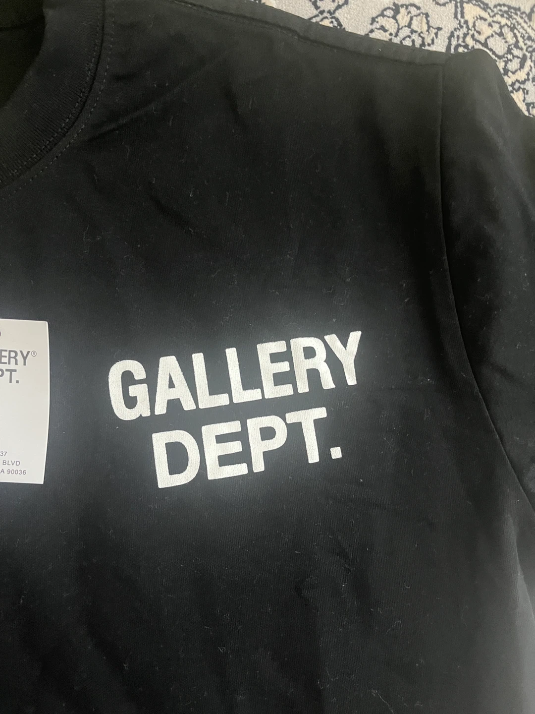 Gallery Dept. Black T-Shirt Size S - photo 4