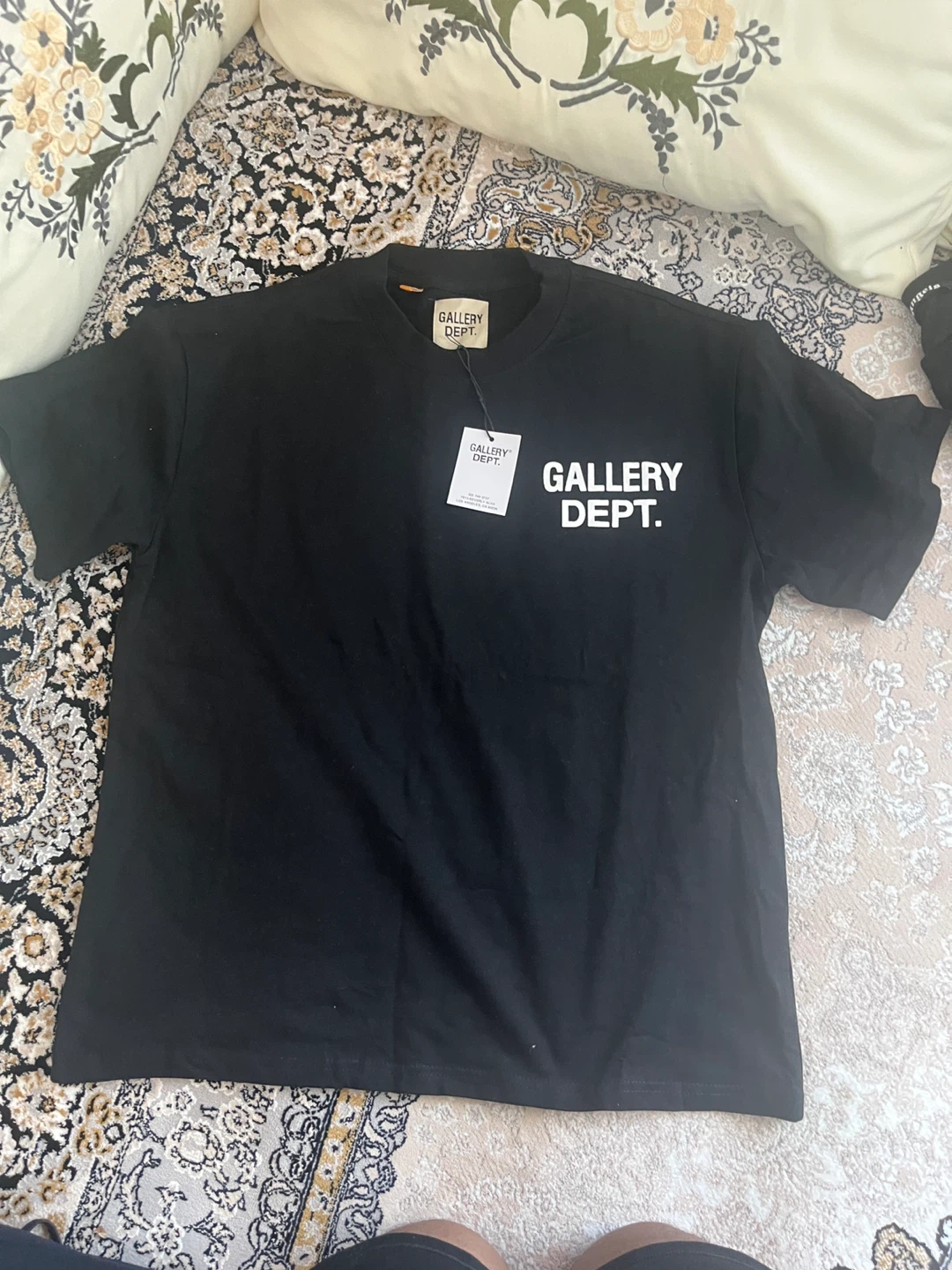Gallery Dept. Black T-Shirt Size S