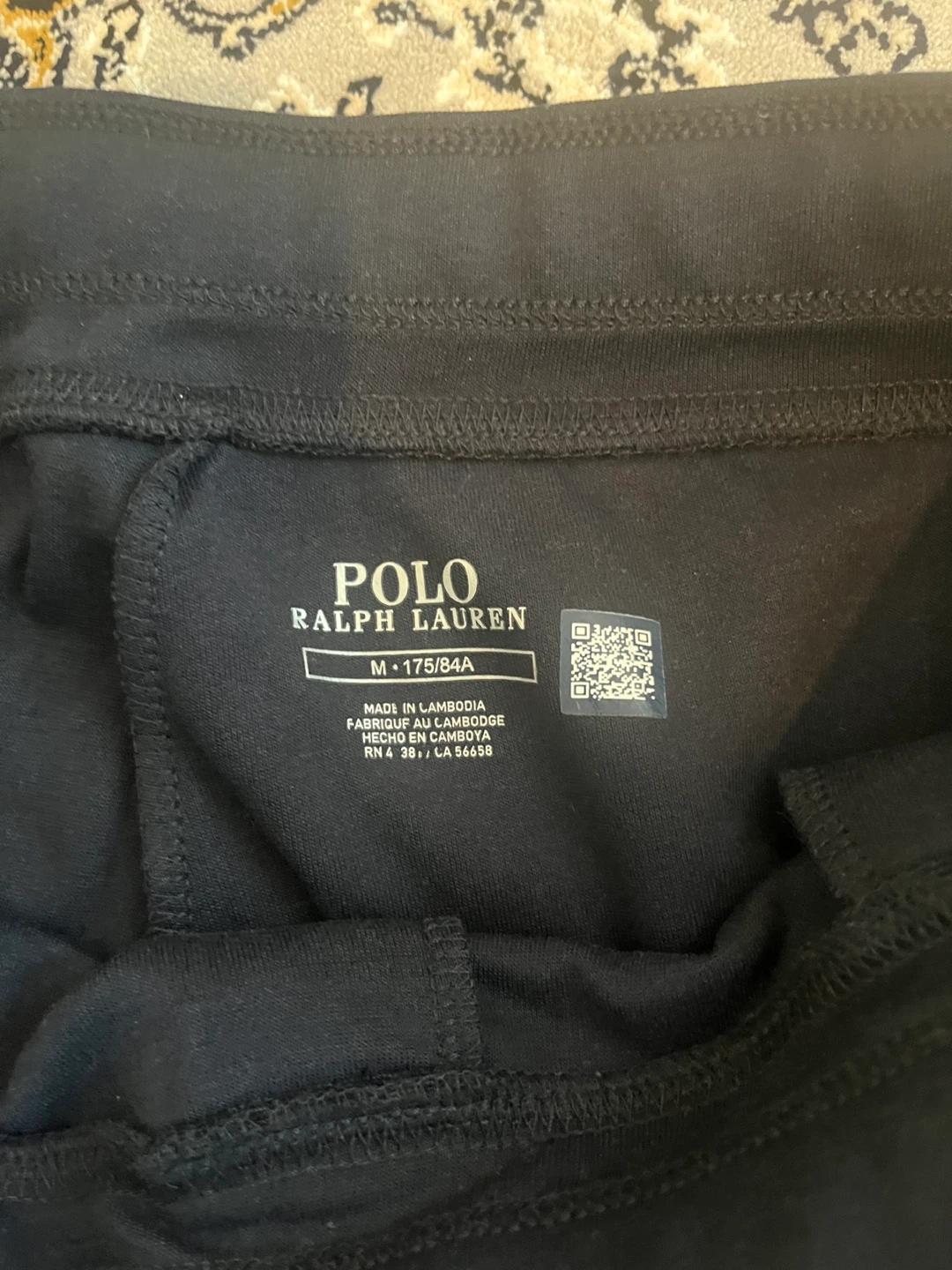Polo Ralph Lauren Black Sweatpants - Size Medium - photo 3