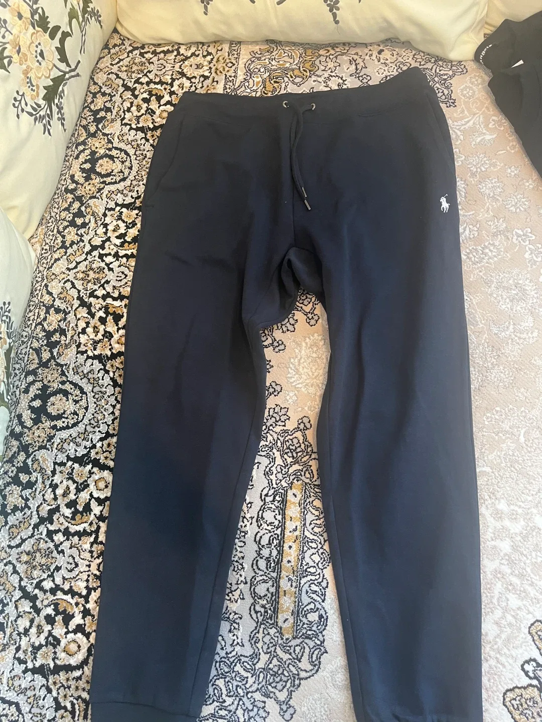 Polo Ralph Lauren Black Sweatpants - Size Medium
