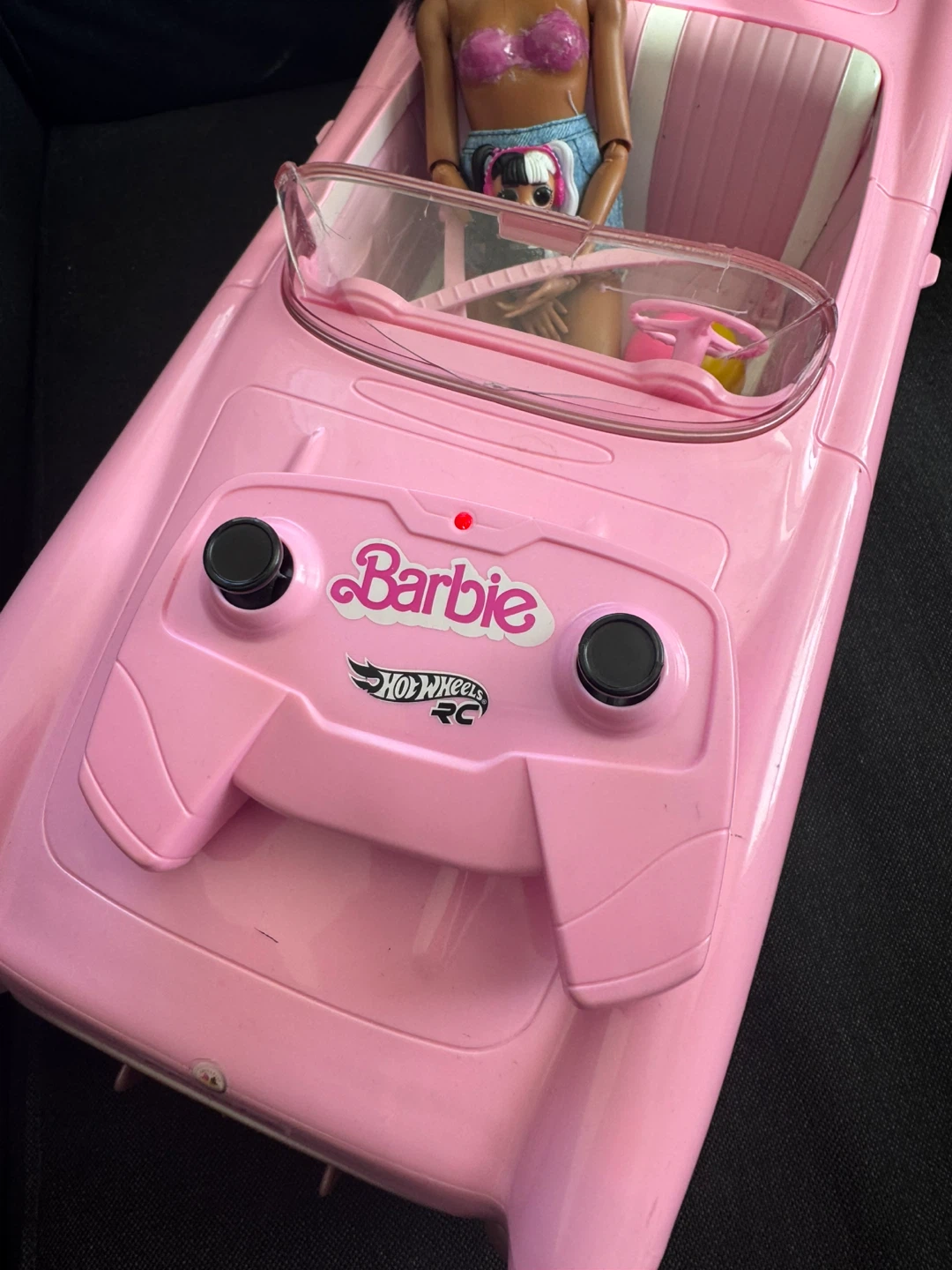 Barbie Hot Wheels RC Corvette Convertible Car - photo 3