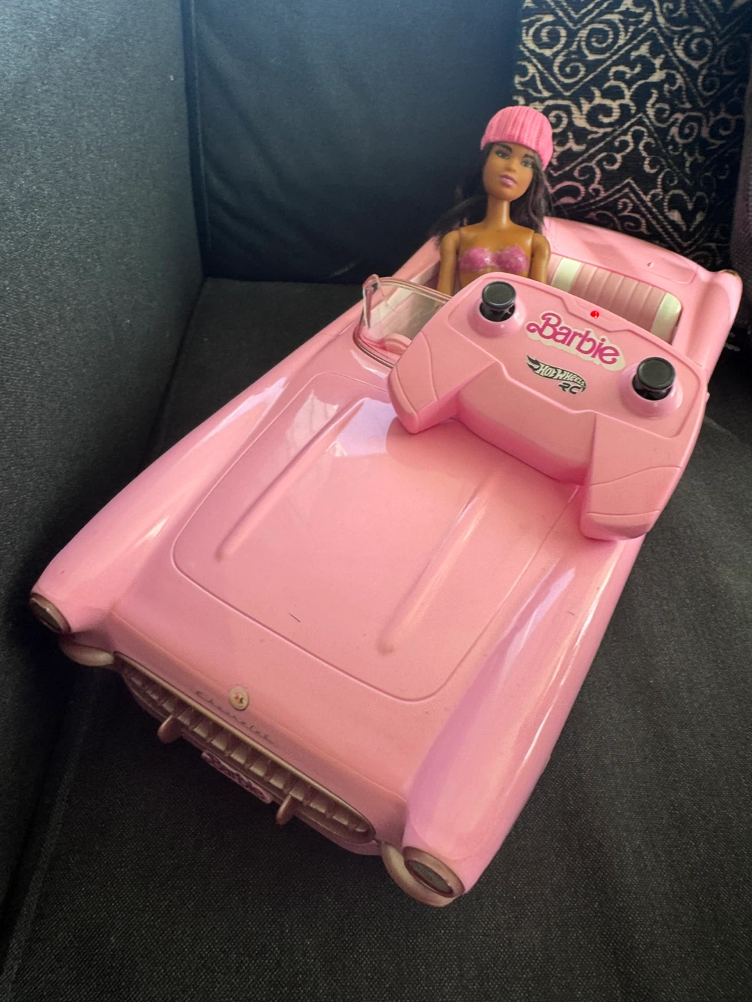 Barbie Hot Wheels RC Corvette Convertible Car - photo 2
