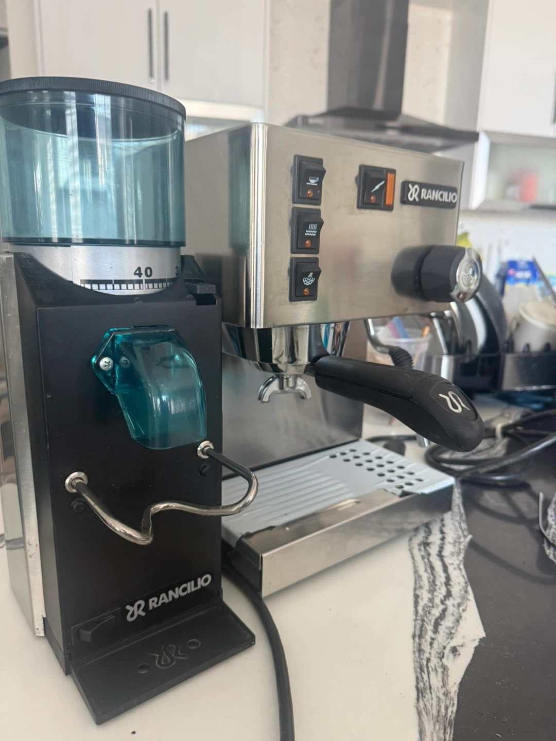 Rancilio Espresso Machine and Grinder Set - photo 2