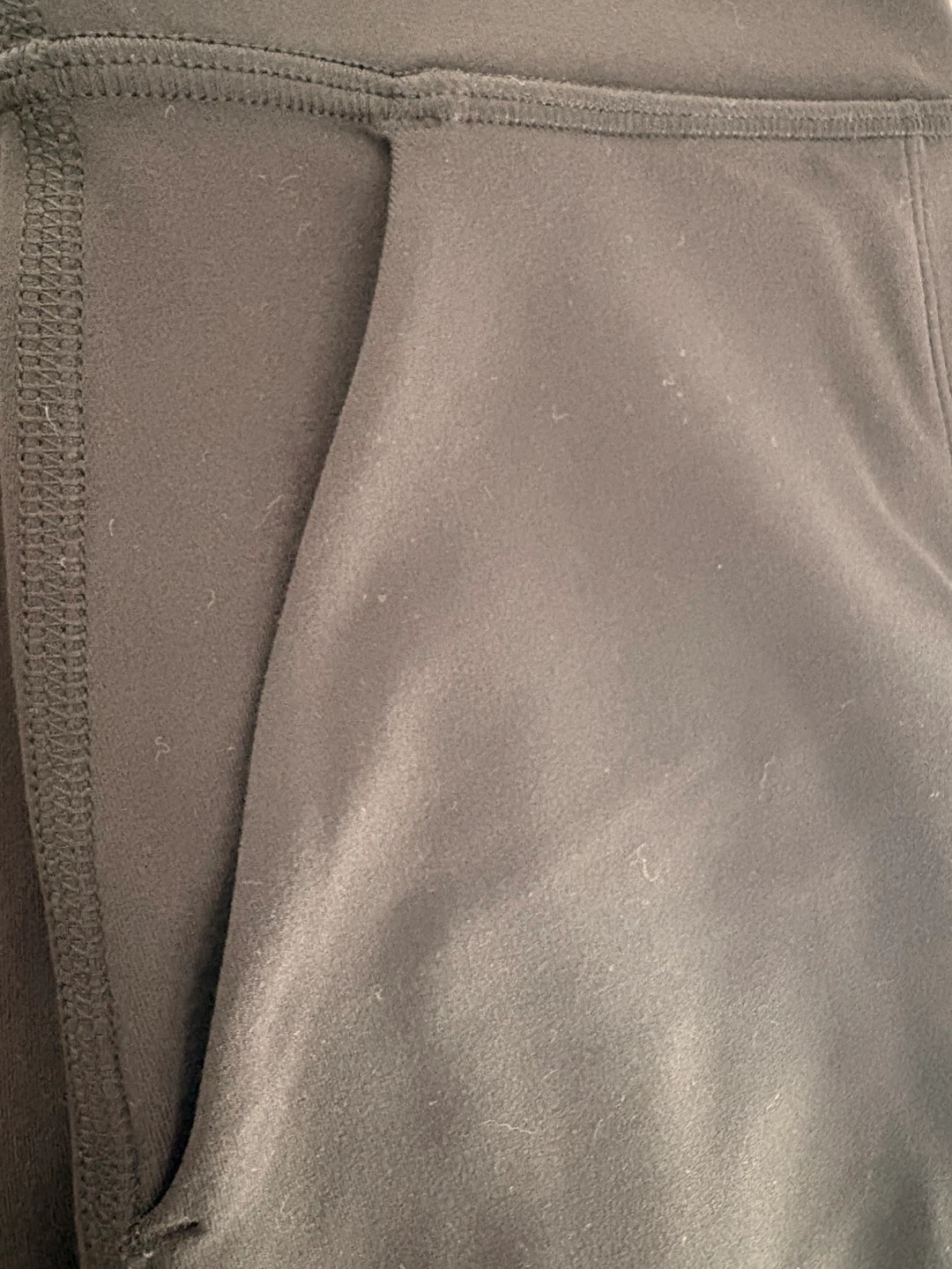 Lululemon Women's Black Cropped Yoga Pants Size 6 - photo 5