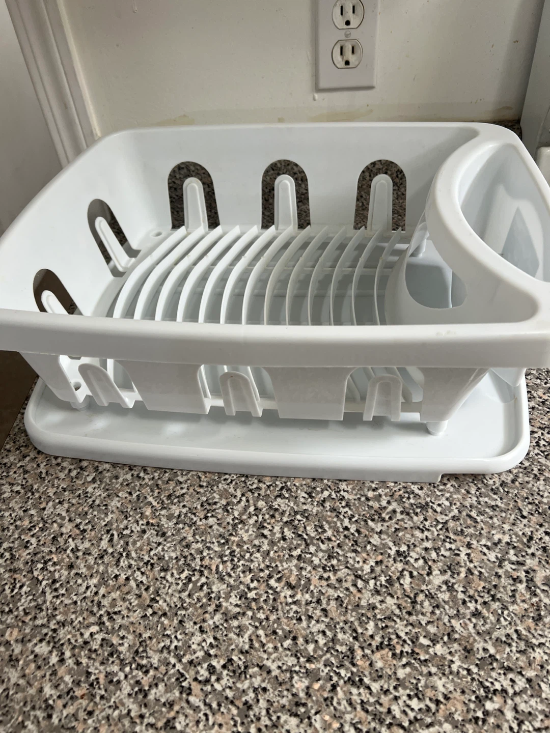 Royal Plastix USA White Sink Set Dish Rack with Drainer