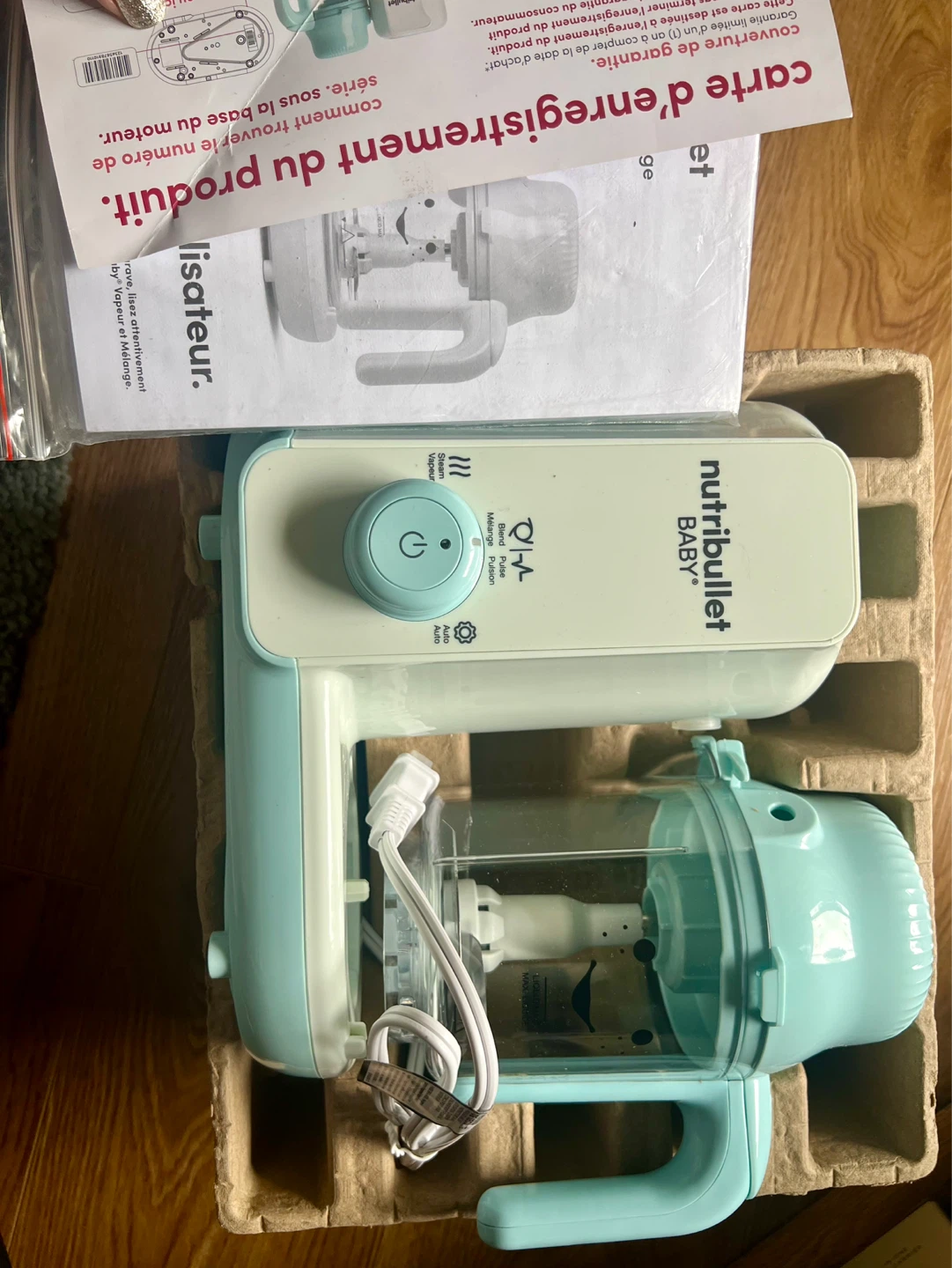 NutriBullet Baby Food Maker Steamer Blender - photo 2