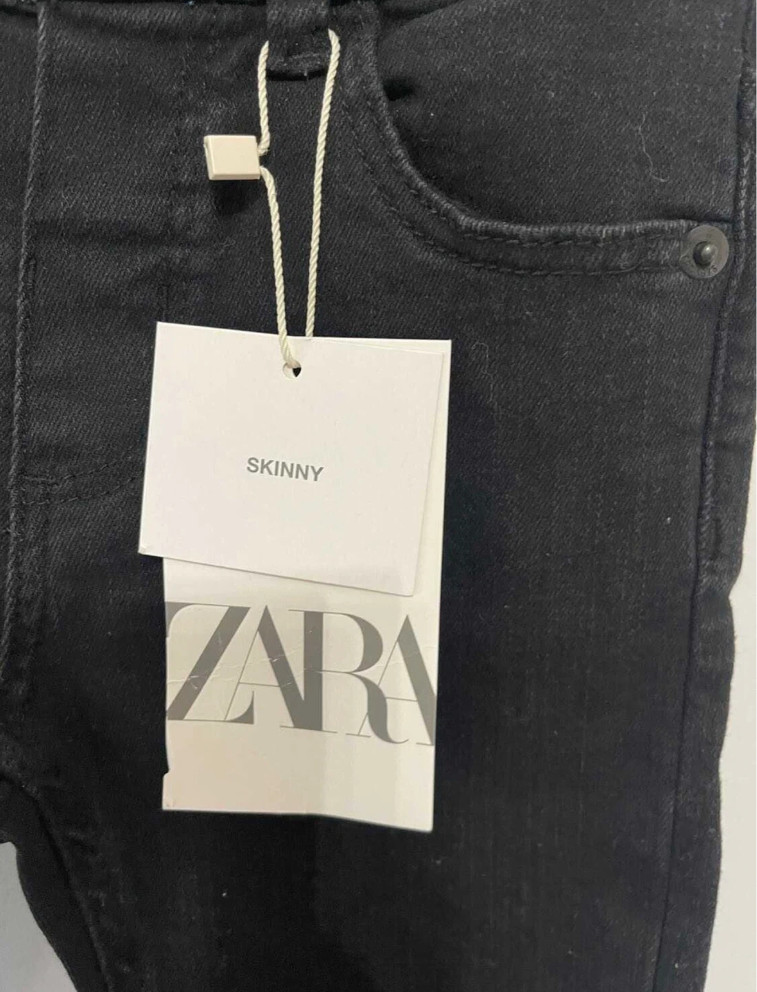 BNWT Zara 3/4 boys skinny jeans - photo 3
