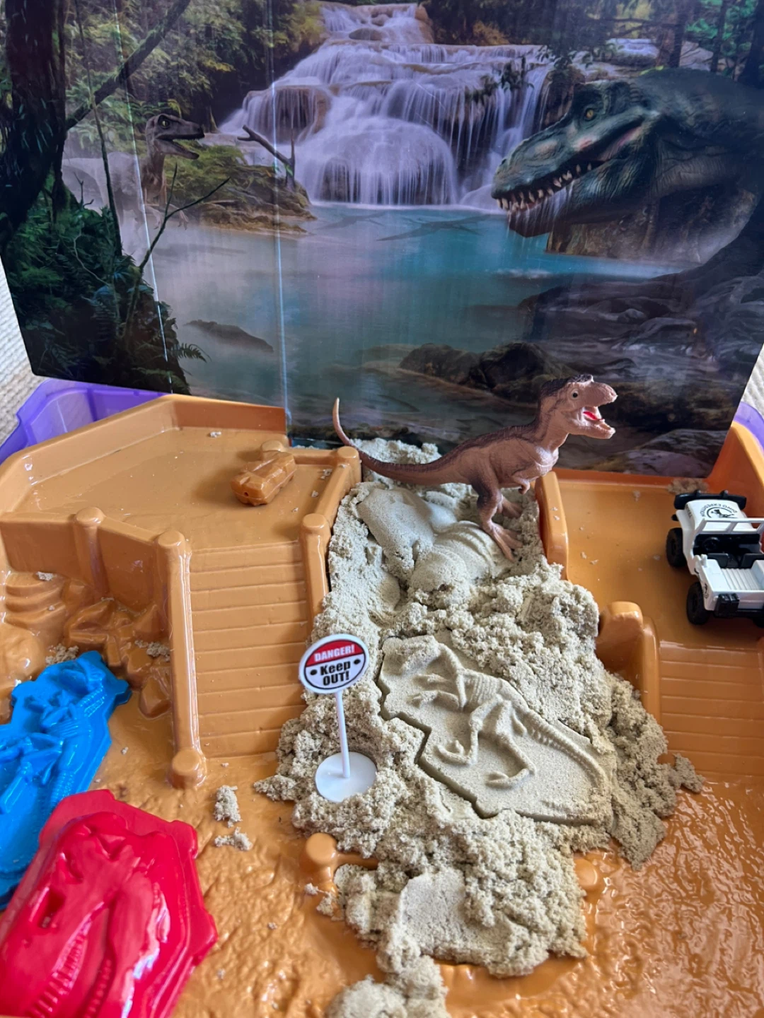 Adventure Force Dinosaur Dig Kinetic Sand Playset - photo 2