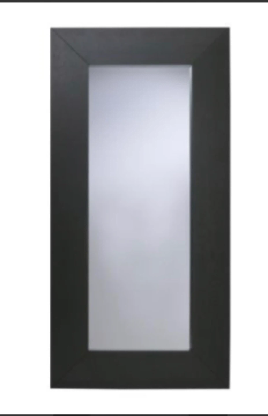 IKEA Black/Brown Mongstad Mirror