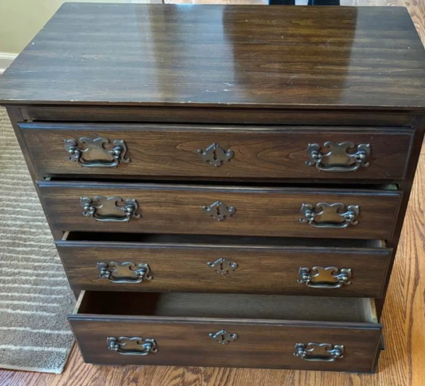 Vintage PENNSYLVANIA HOUSE Walnut 24" Dresser/Nightstand - photo 4