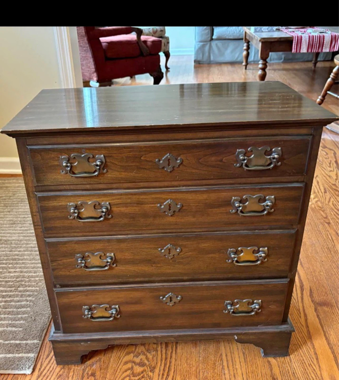 Vintage PENNSYLVANIA HOUSE Walnut 24" Dresser/Nightstand - photo 2