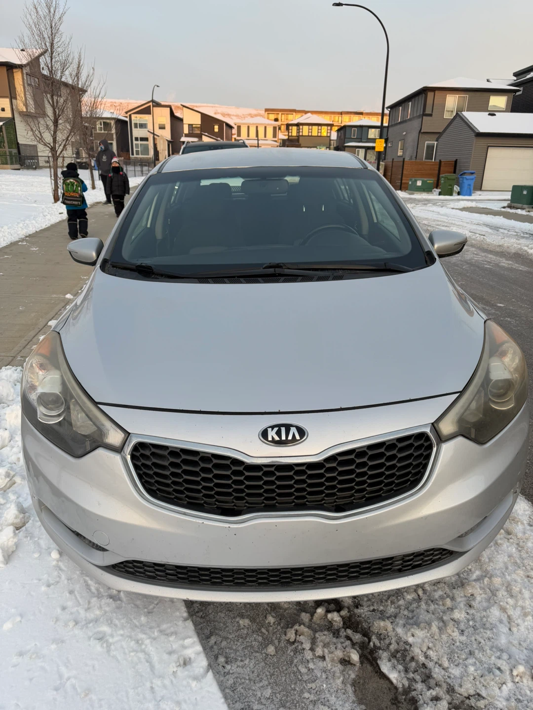 Silver 2015 Kia Forte 5 EX Hatchback - photo 4