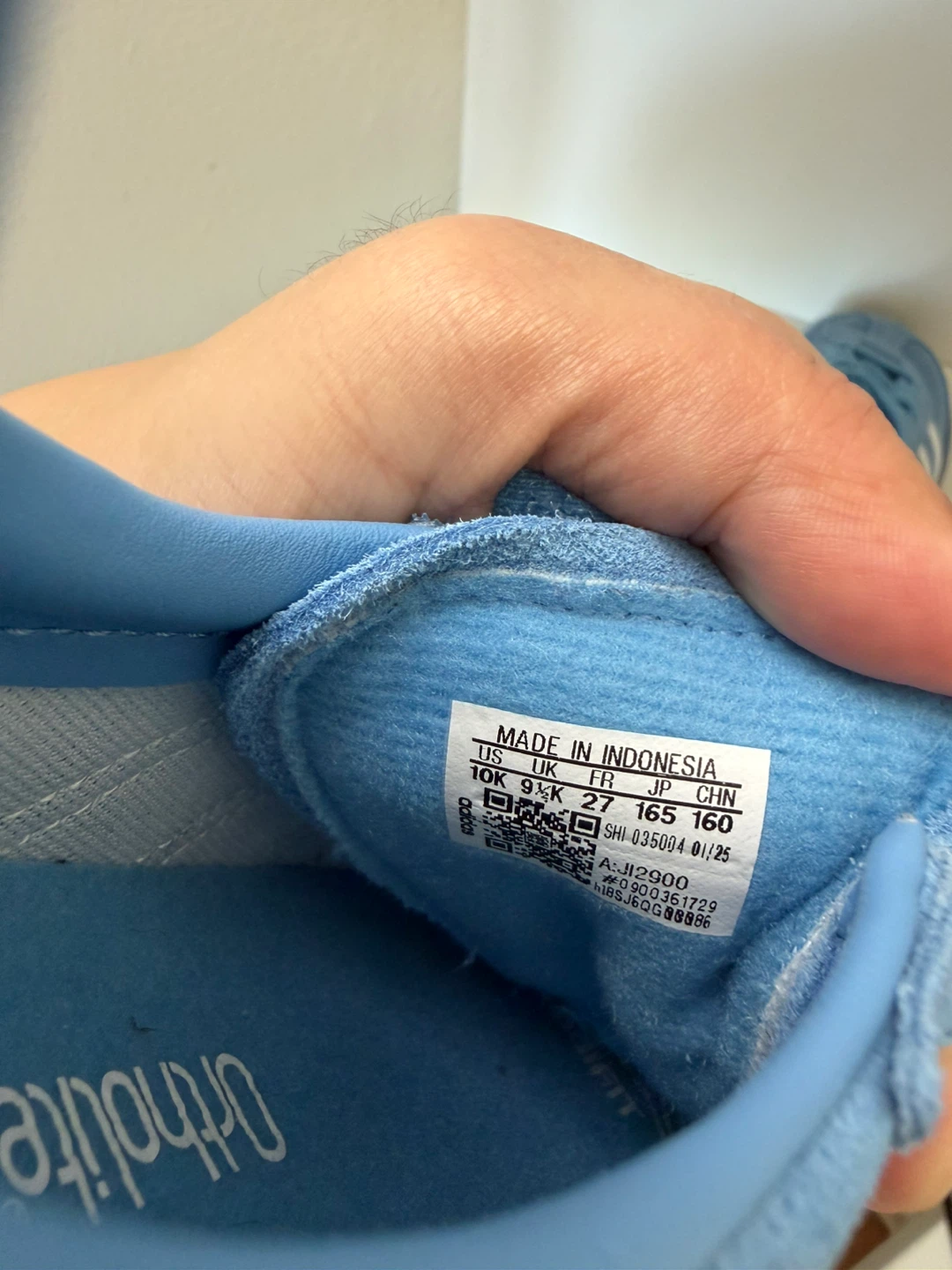 Adidas Samba "Special" Shoes - Size 10K (Toddler) - Light Blue - photo 5