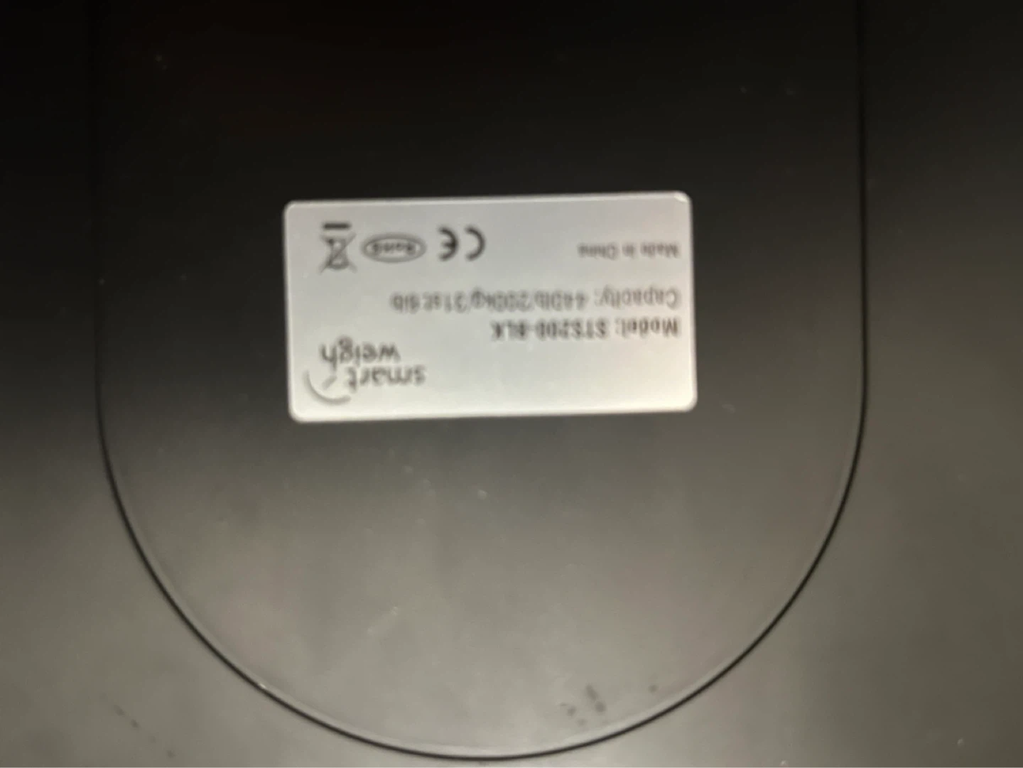 Smart Weigh STS208 BLK Digital Bathroom Scale - photo 2