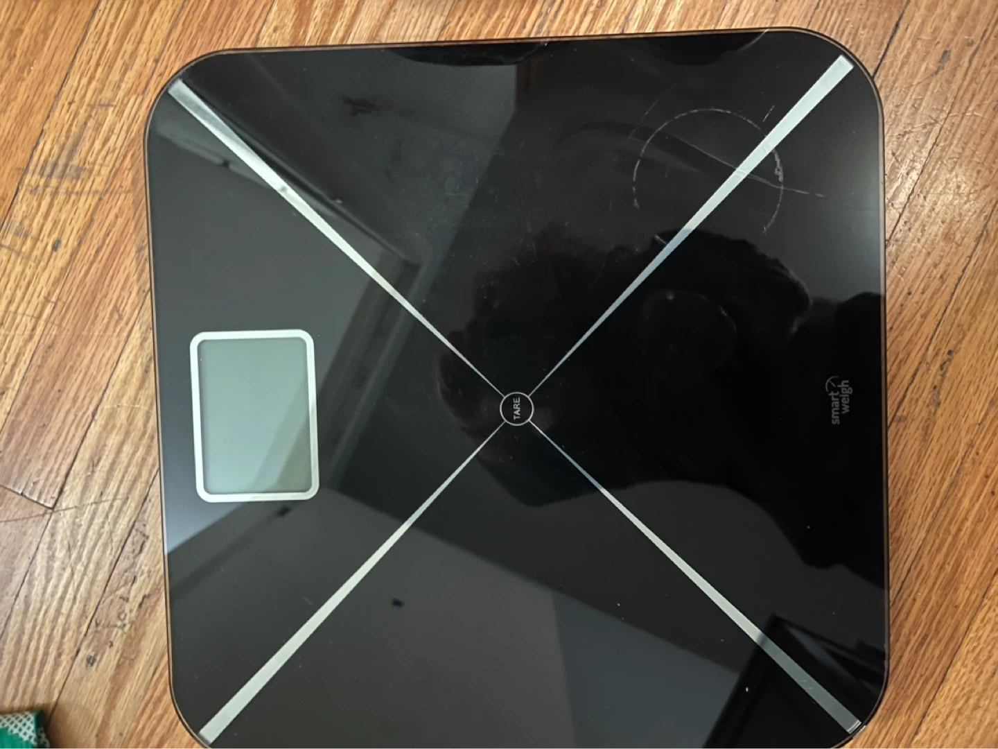 Smart Weigh STS208 BLK Digital Bathroom Scale