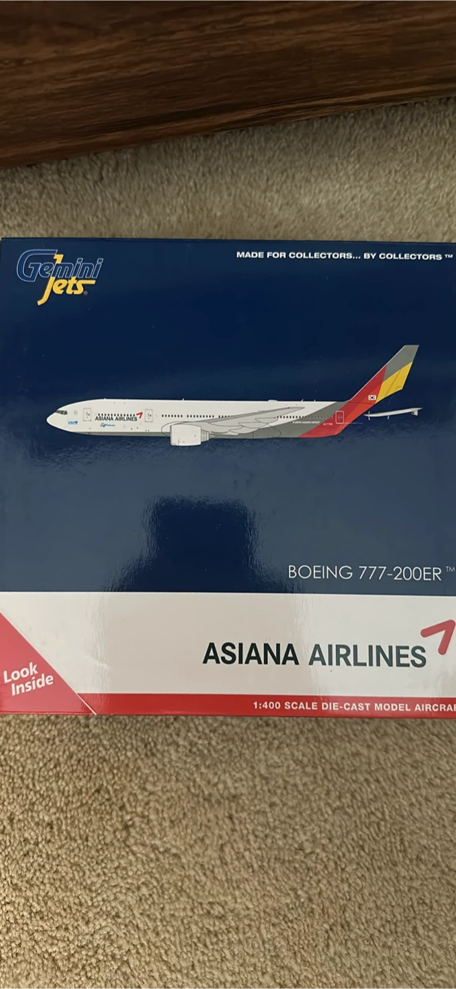 1:400 GeminiJets Asiana B777-200