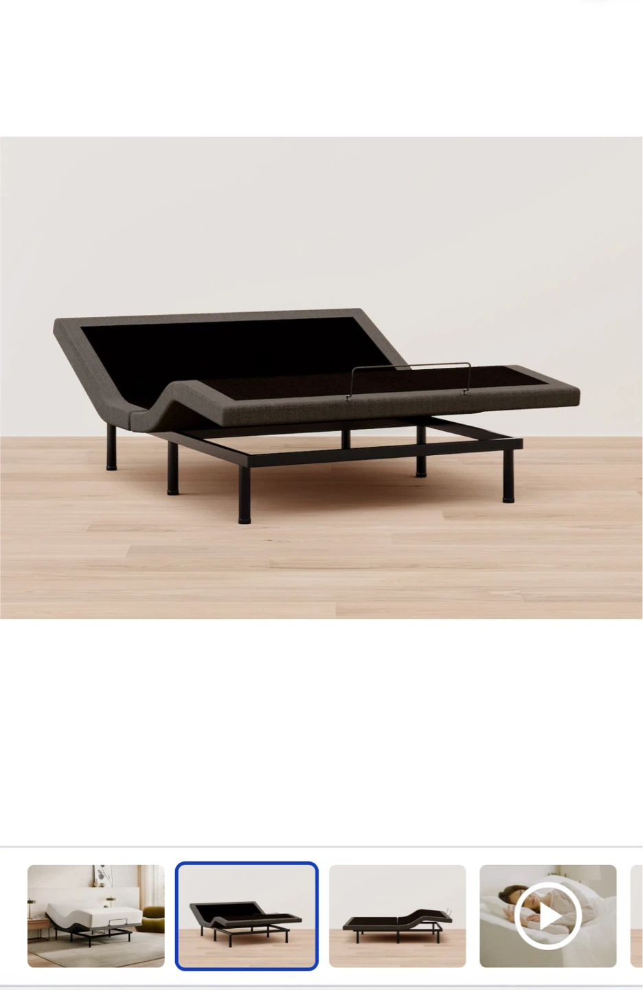 FlexFit EZZ Adjustable Bed Base Frame with Remote - photo 4