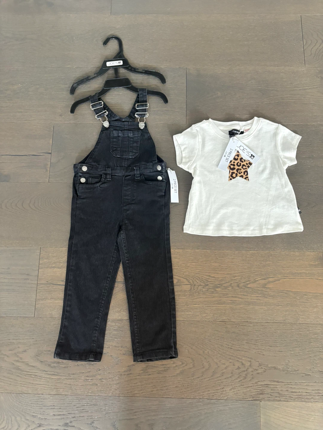 Joes designer 2 piece girls outfit 24M NWT ret $65