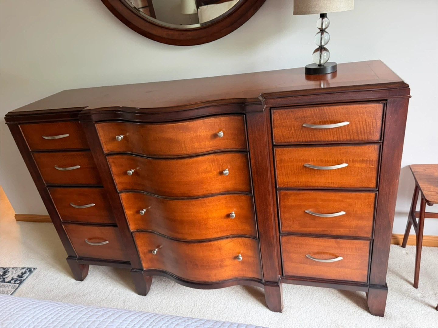 Cherry Wood Dresser with 12 Drawers - photo 2