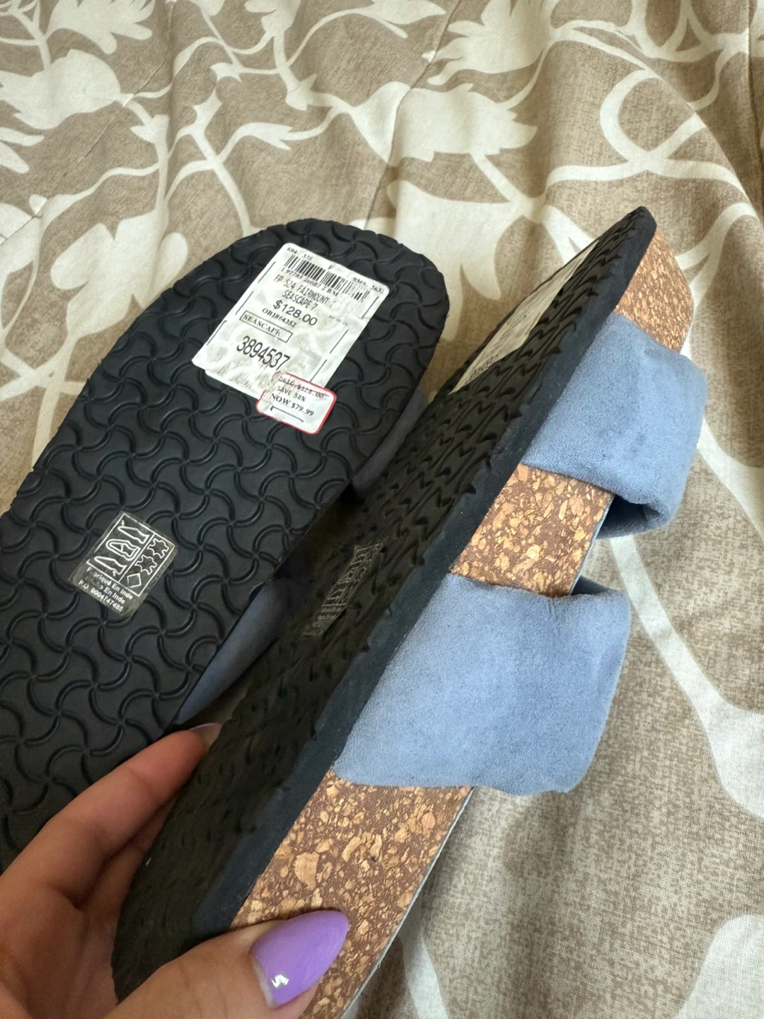 Free People Suede Slide Sandals - photo 5