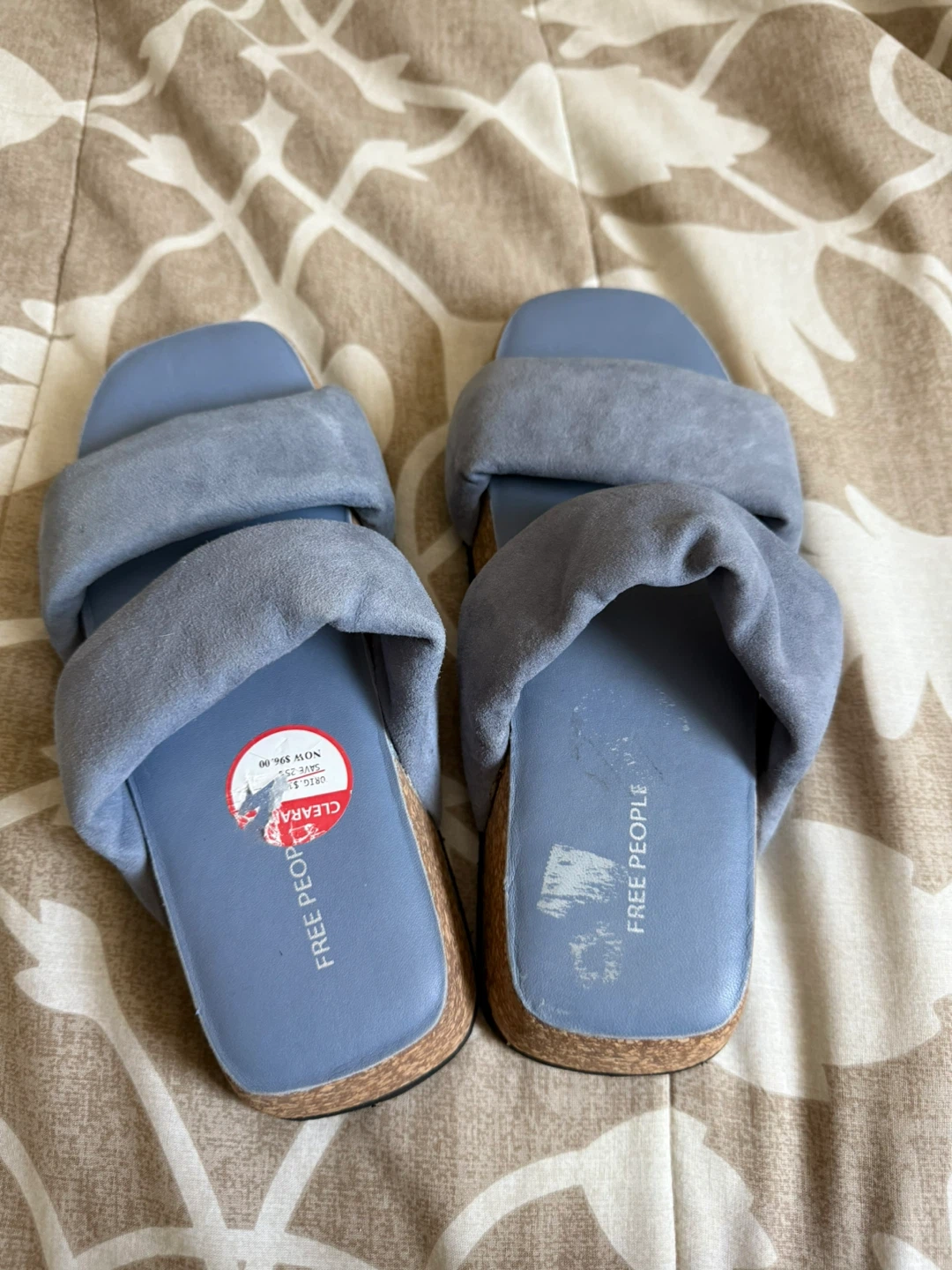 Free People Suede Slide Sandals - photo 3