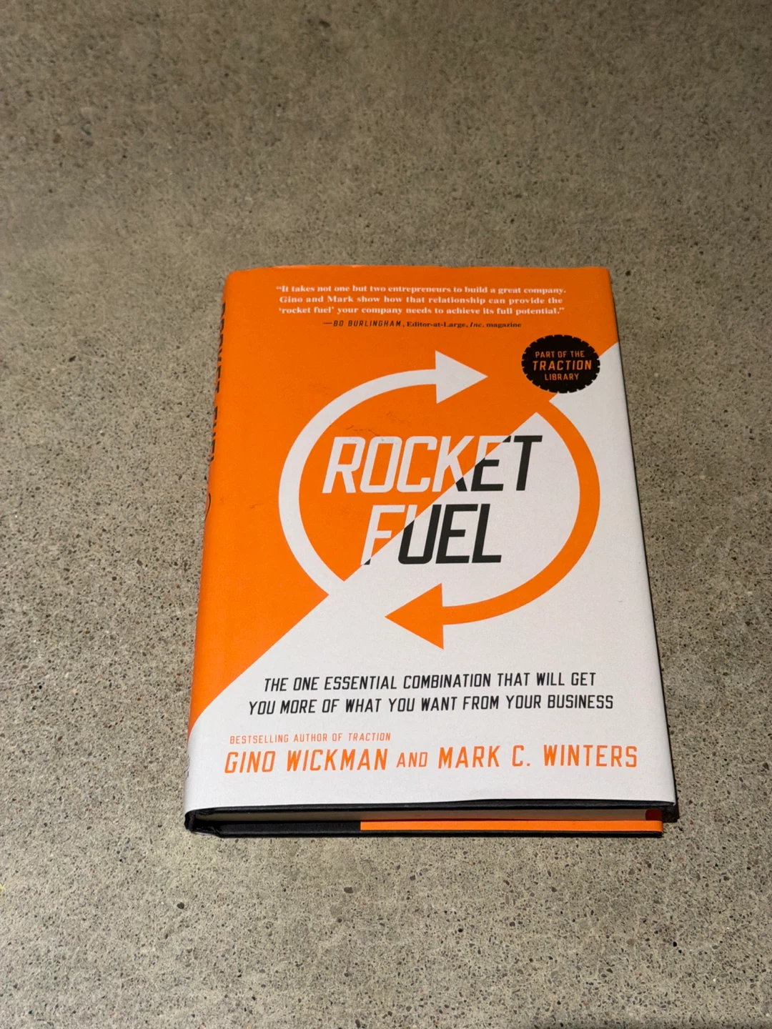 Rocket Fuel Book by Gino Wickman and Mark C. Winters