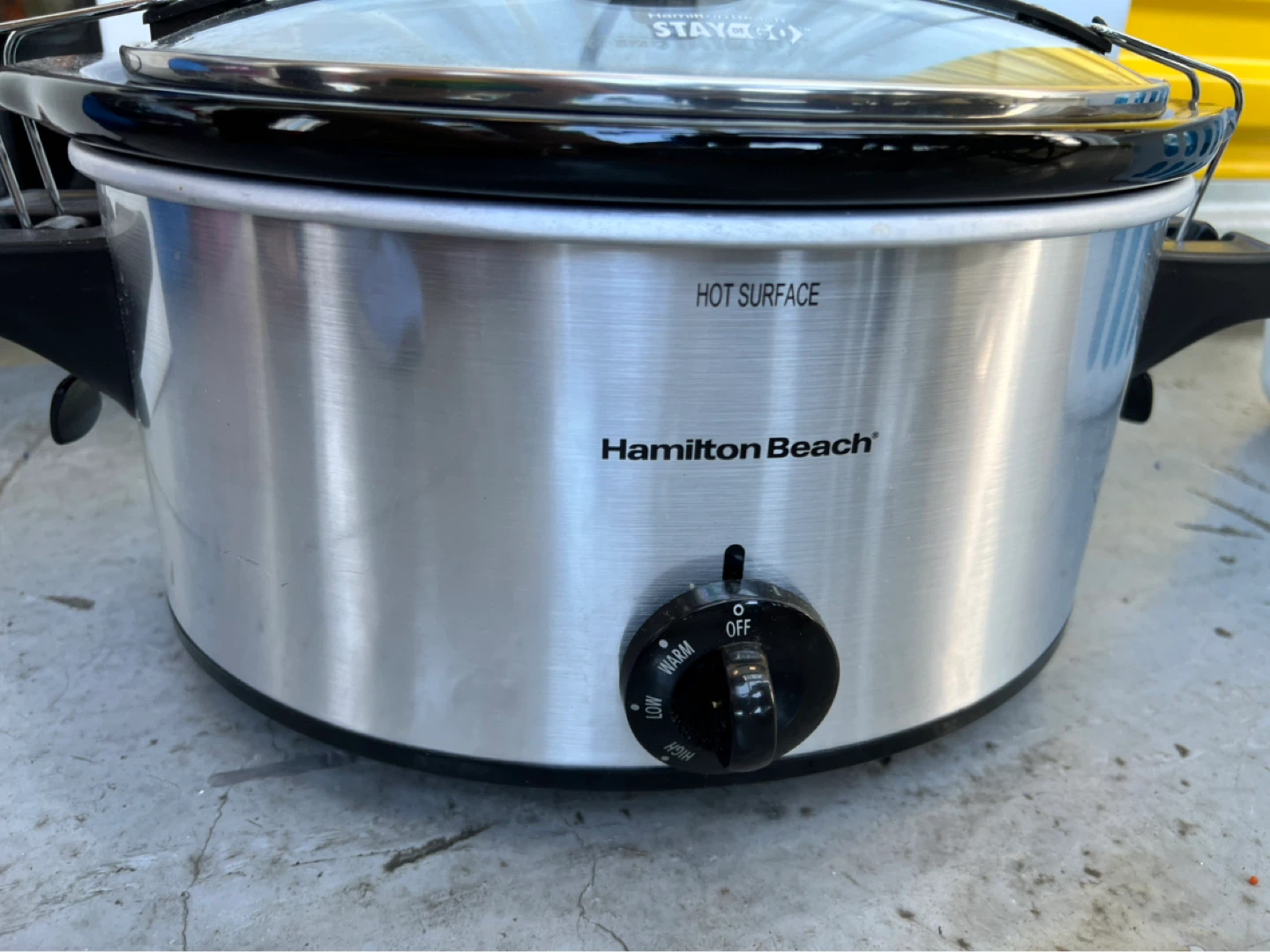 Hamilton Beach Stay or Go Slow Cooker