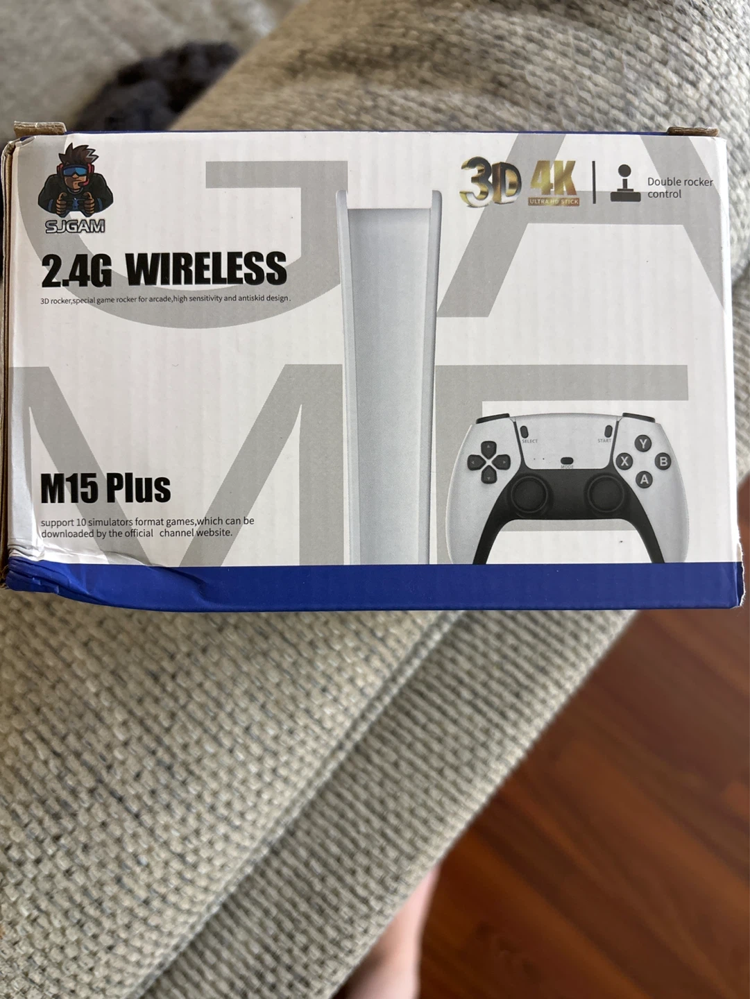 SJGAM M15 Plus 2.4G Wireless Retro Game Console - photo 2