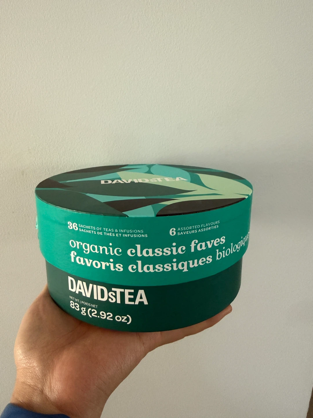 DAVIDsTEA Organic Classic Faves Assorted Teas 36 Sachets