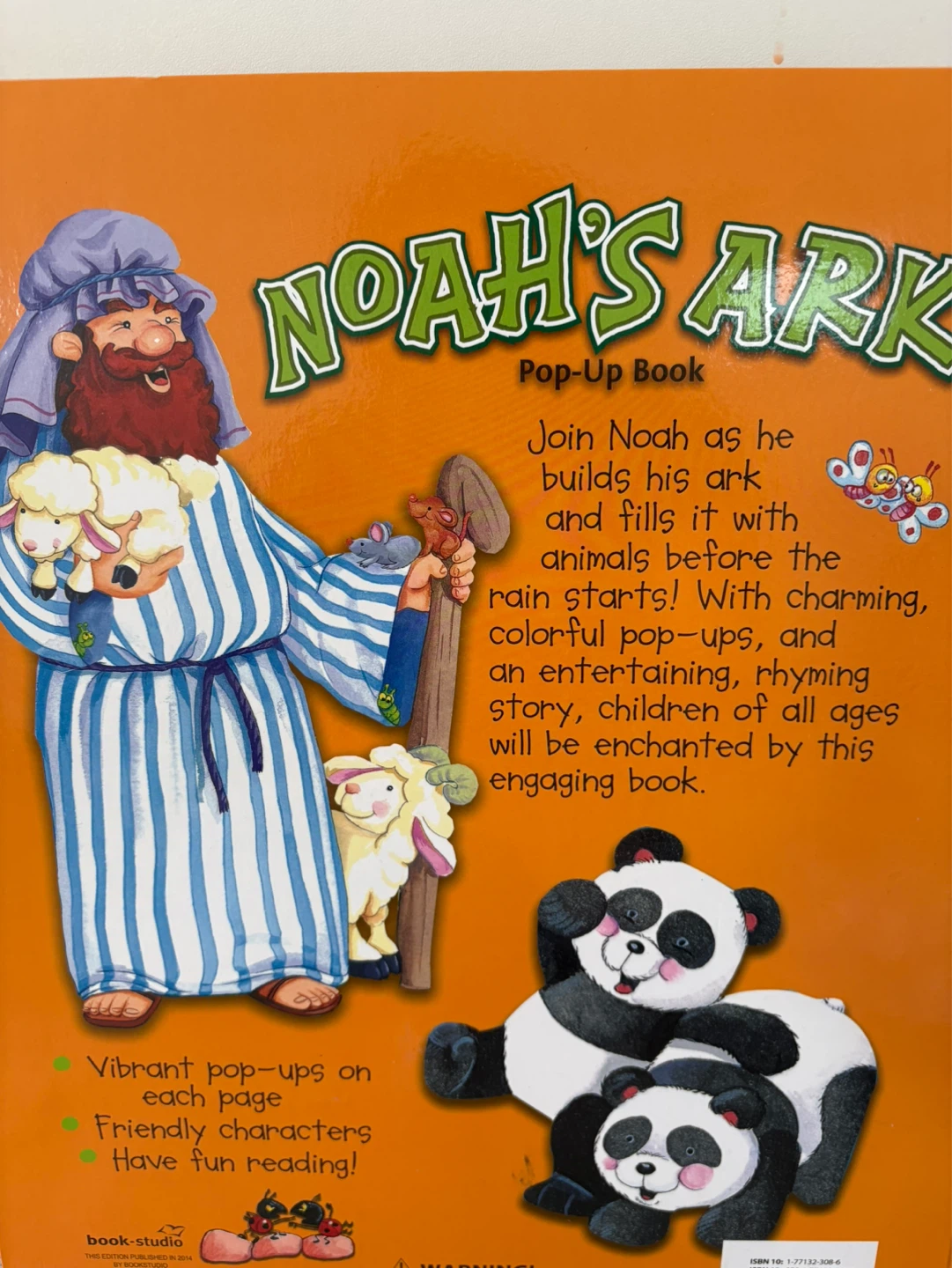 Noah's Ark Pop-Up Book giant - photo 2