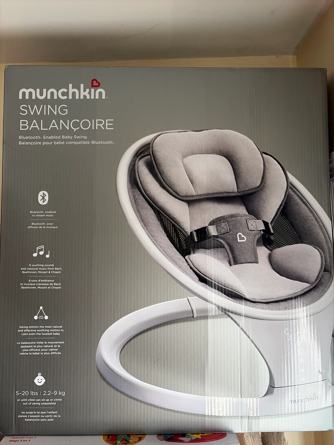 Munchkin Bluetooth Enabled Baby Swing - photo 3