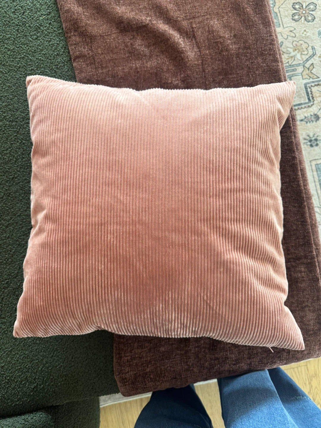 Pink Throw Pillow (set of 3) - photo 3