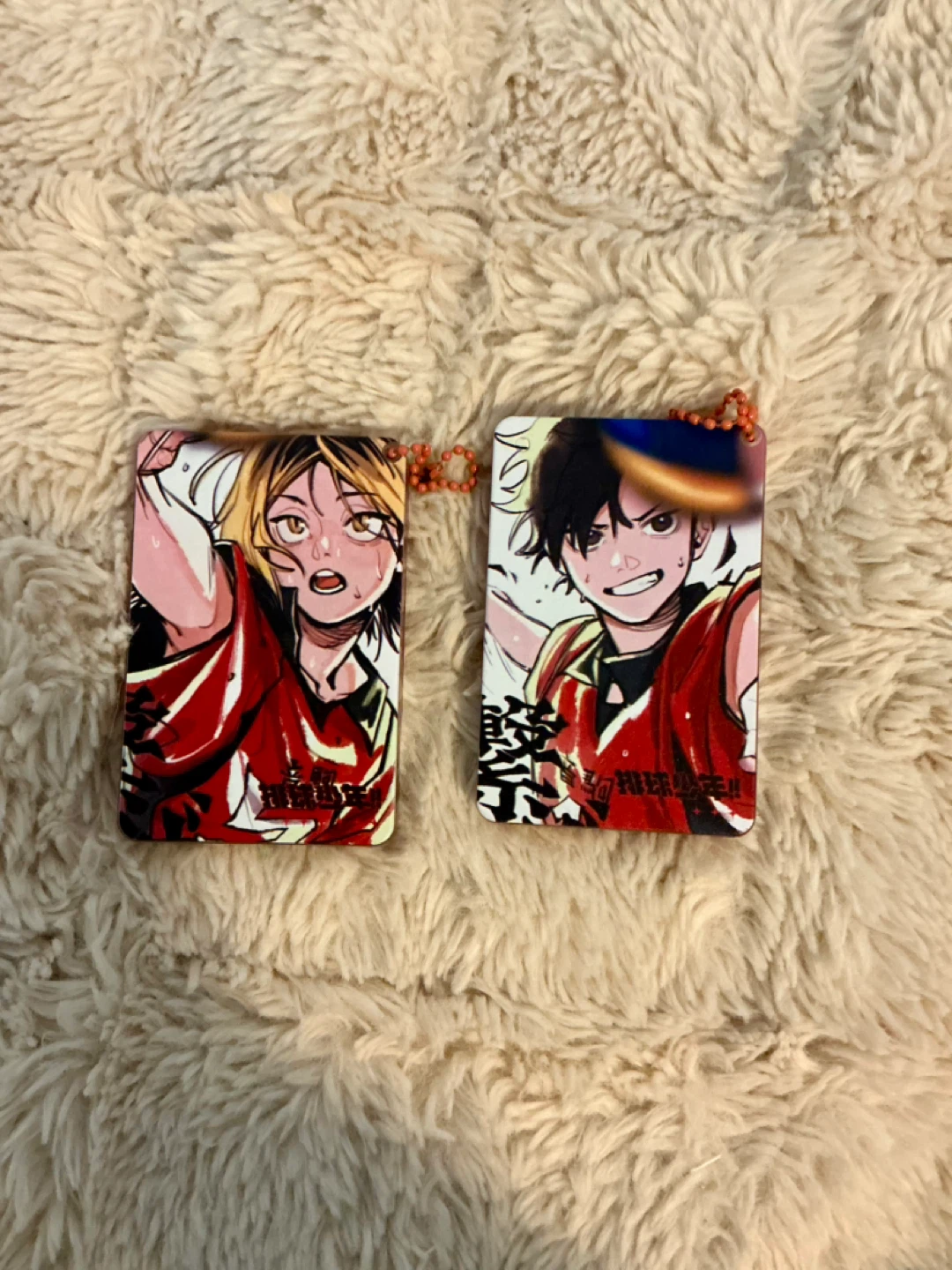 Haikyu!! Liquid Glitter Pendant (Kenma + Kuroo) - photo 2